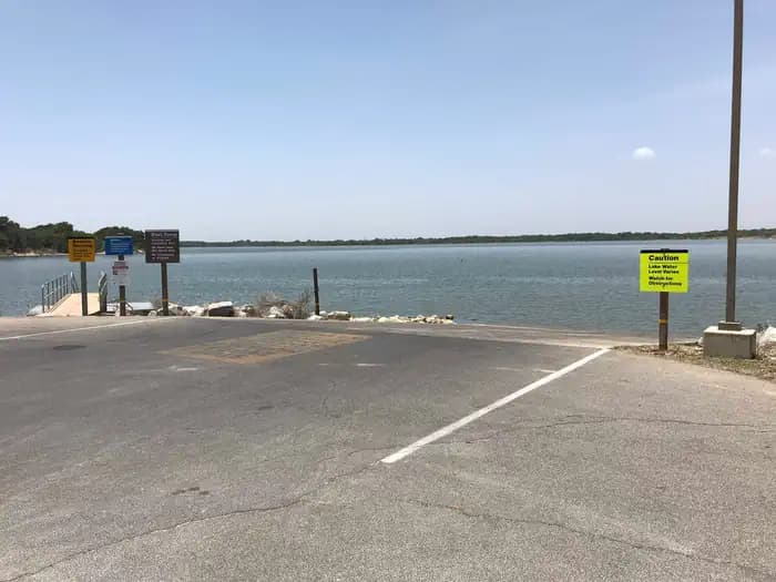 Boat ramp in Midway Park