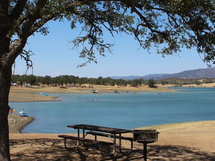 Oak Shores Day Use Area from Acorn Beach.