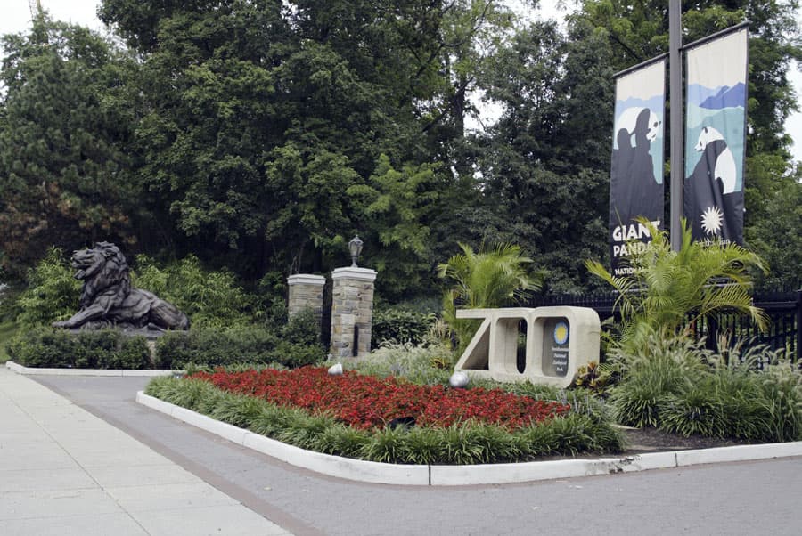 National Zoo entrance