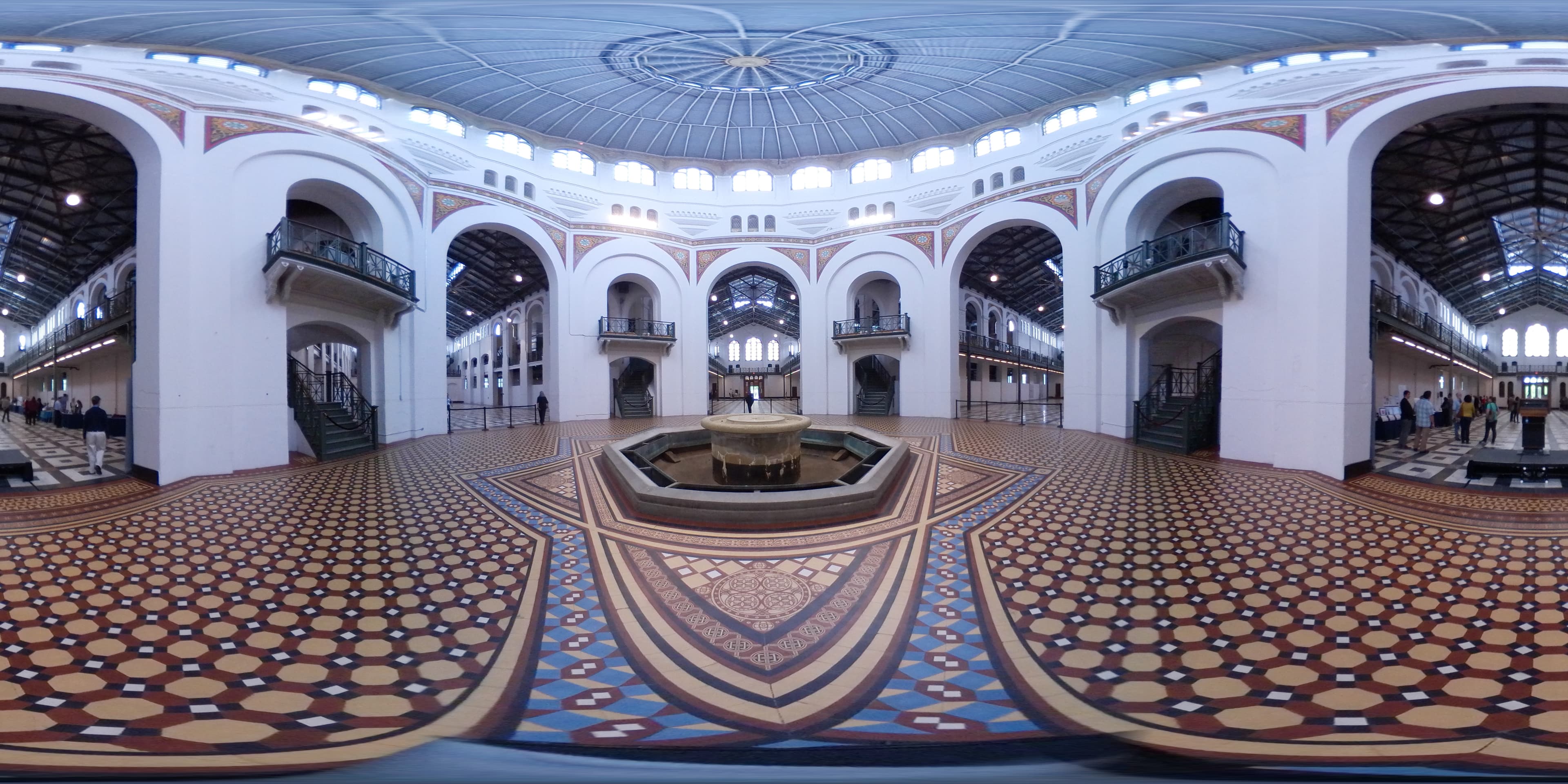Interior of museum