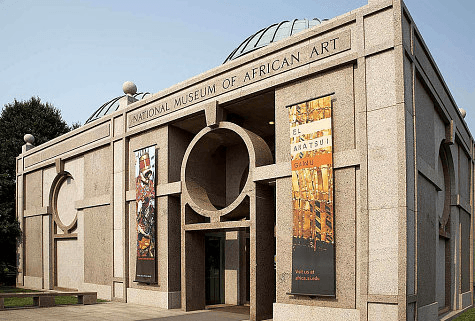 Main entrance to museum