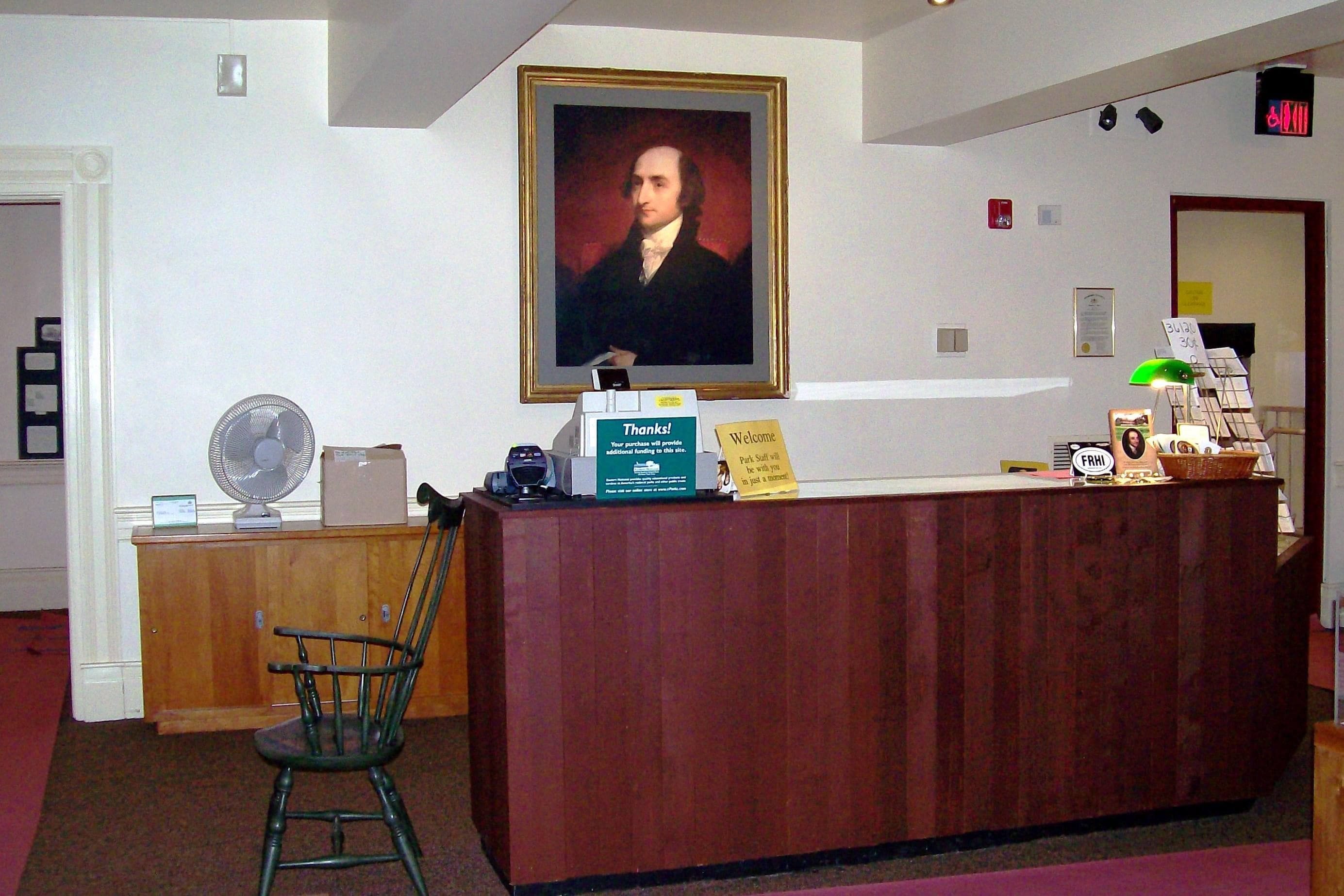 Gallatin House Visitor Center Interior
