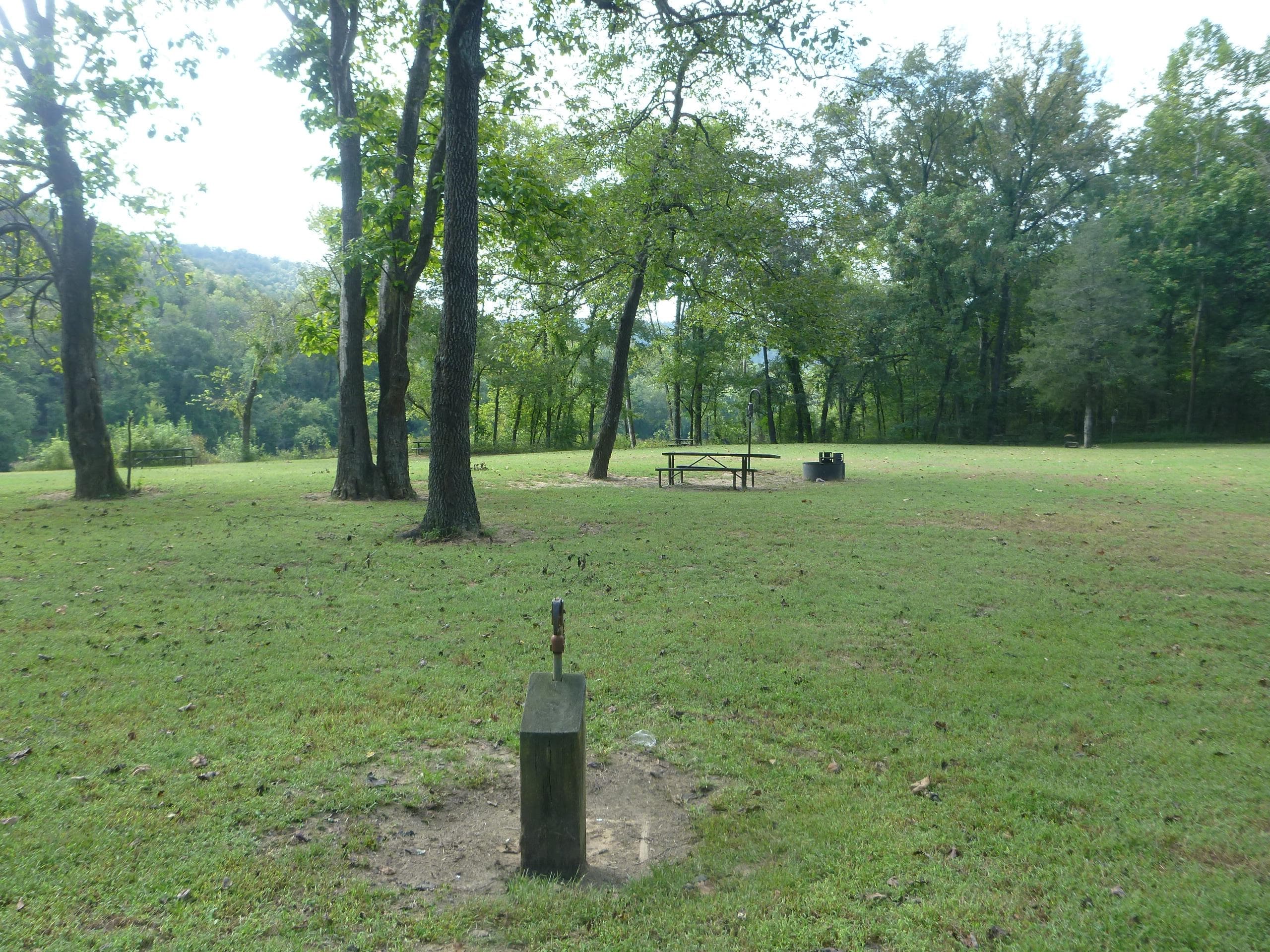 Tent Camping at Rush Campground