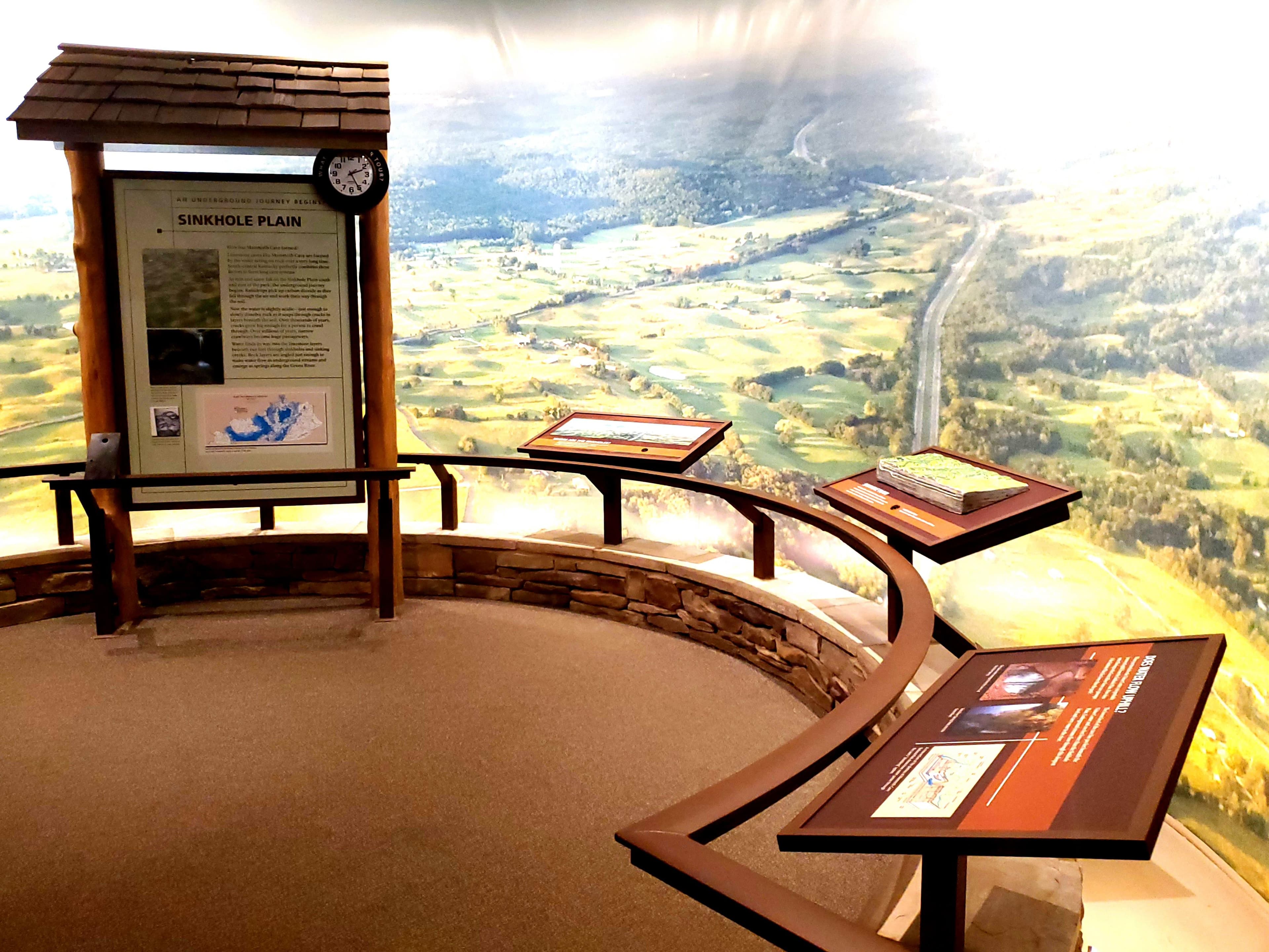 Visitor Center Exhibit Area