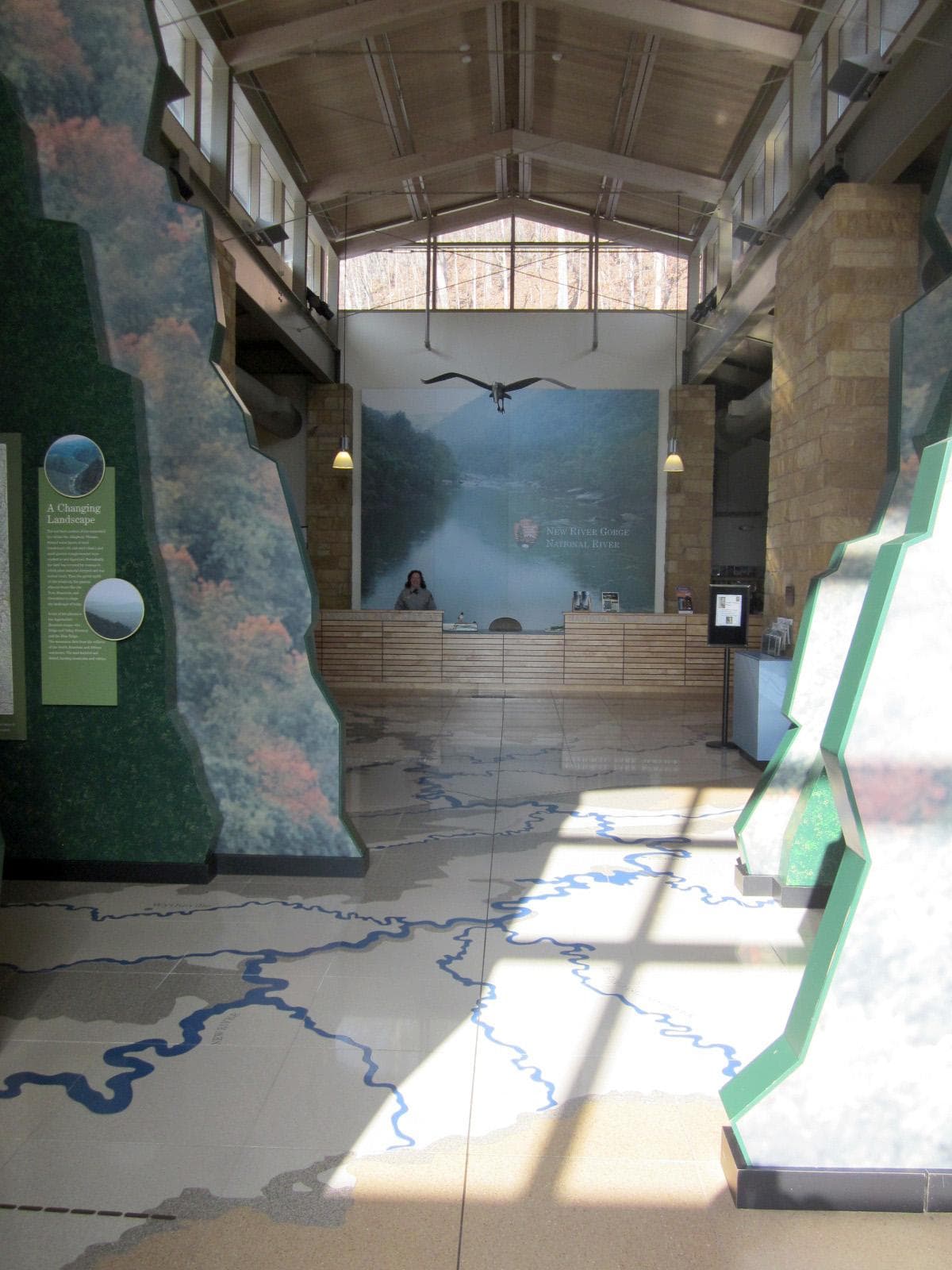 Sandstone Visitor Center Interior