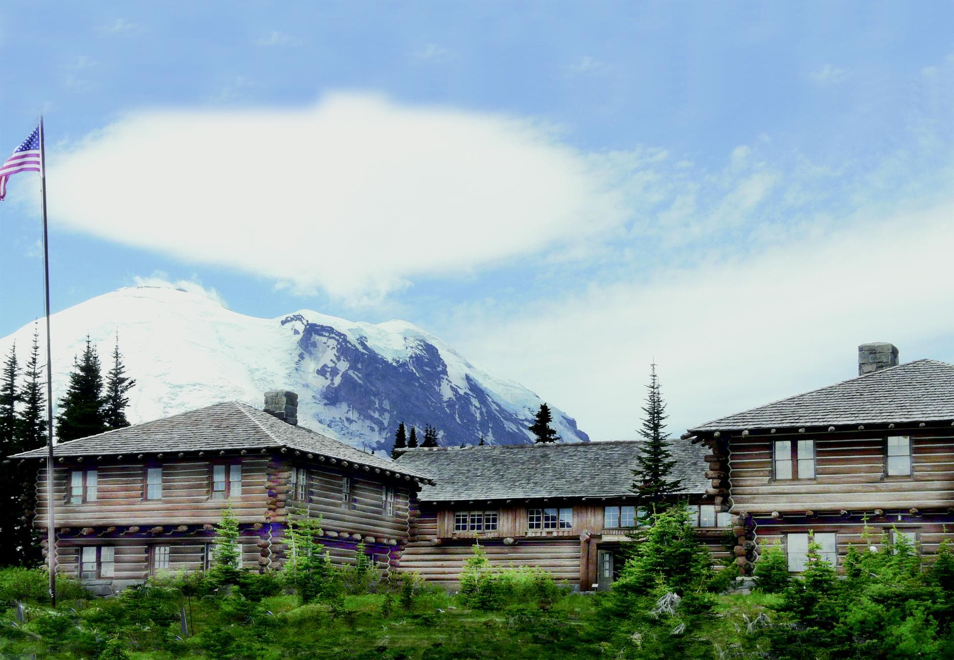 Sunrise Visitor Center and Blockhouses