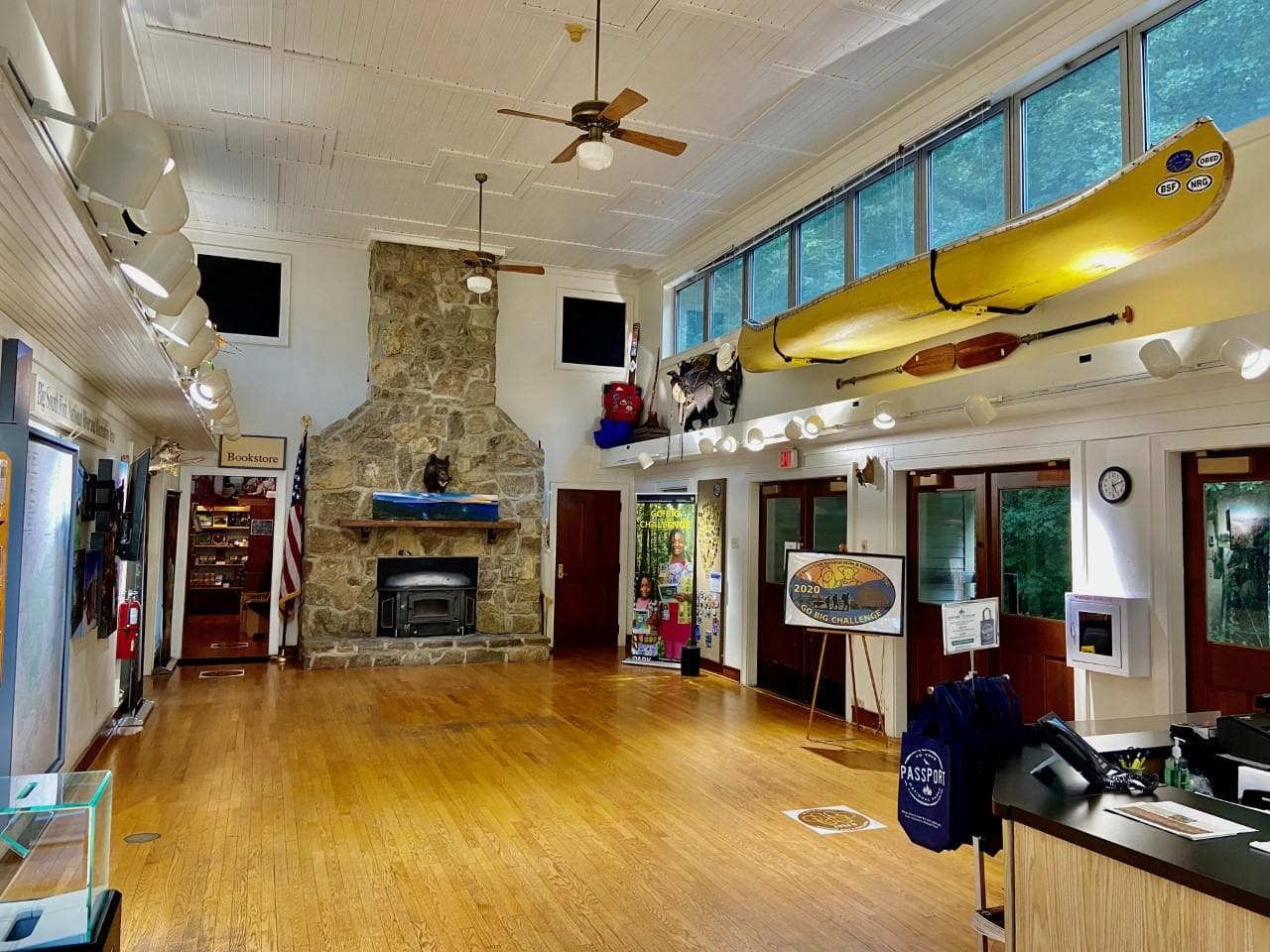 Bandy Creek Visitor Center Interior
