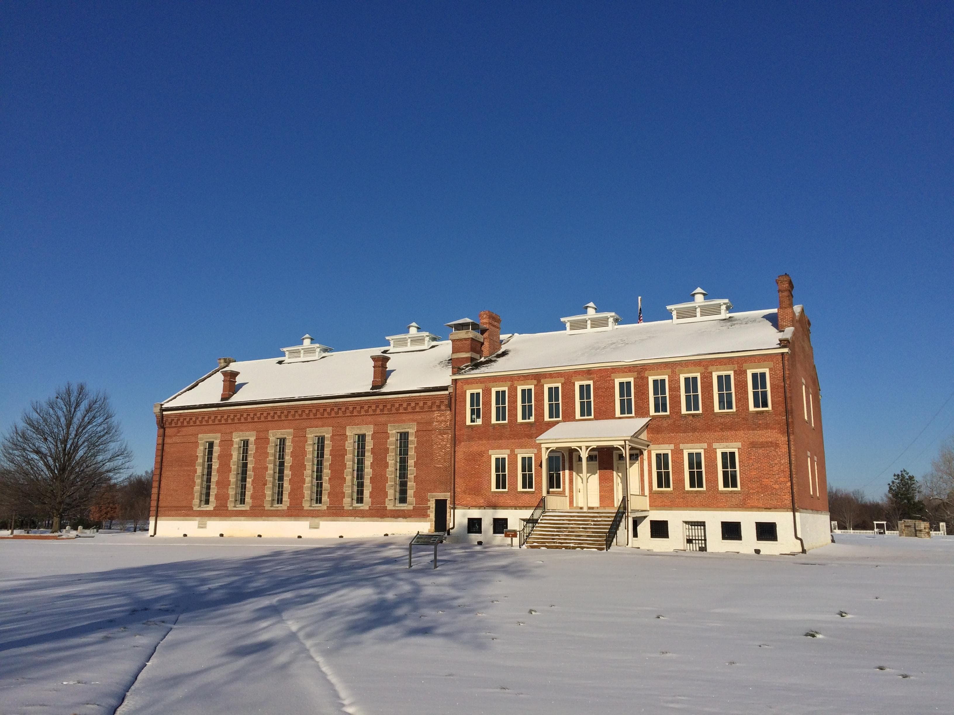 Visitor Center in Winter