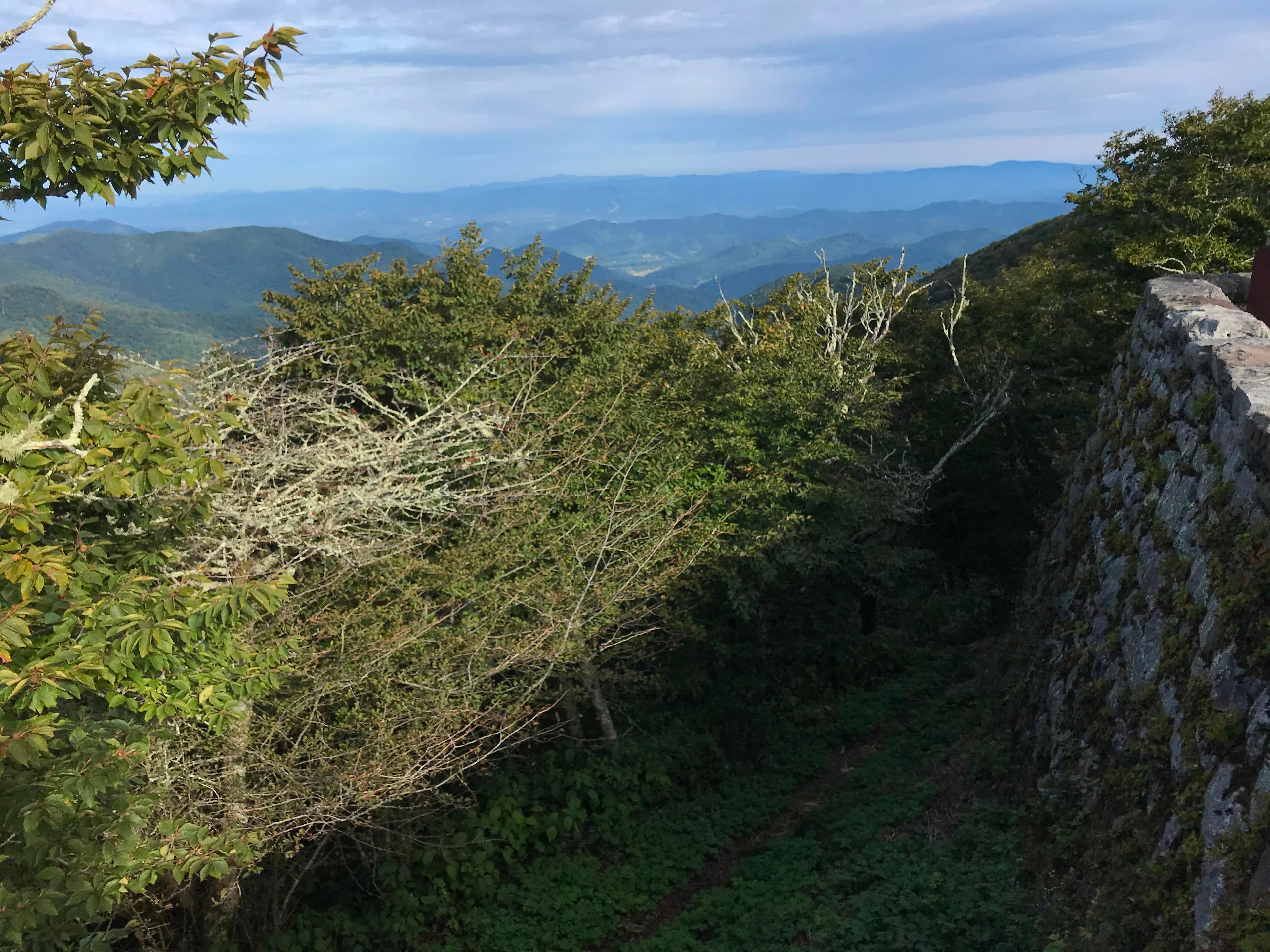 The view from the Visitor Center