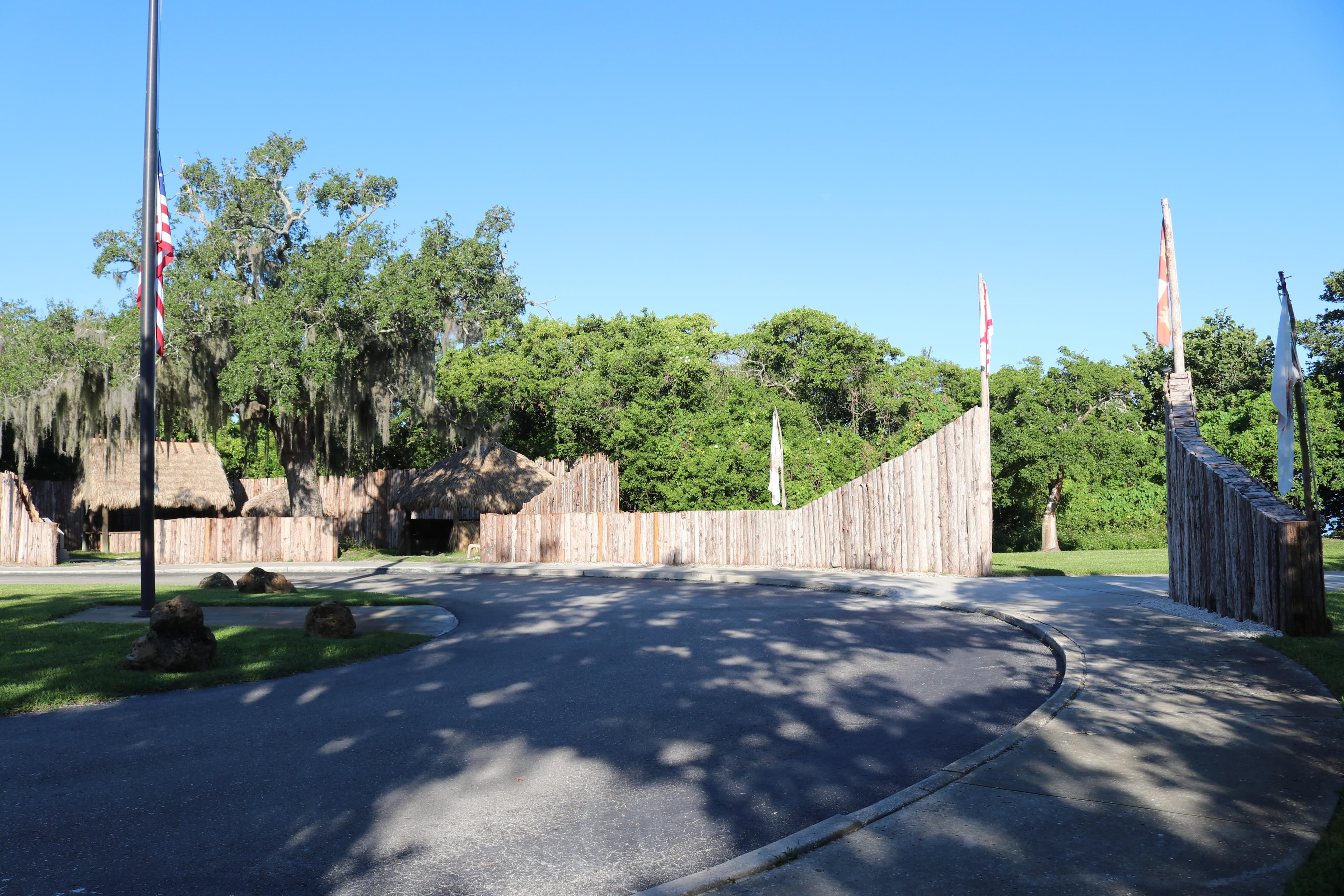 De Soto National Memorial's Palisade Entrance