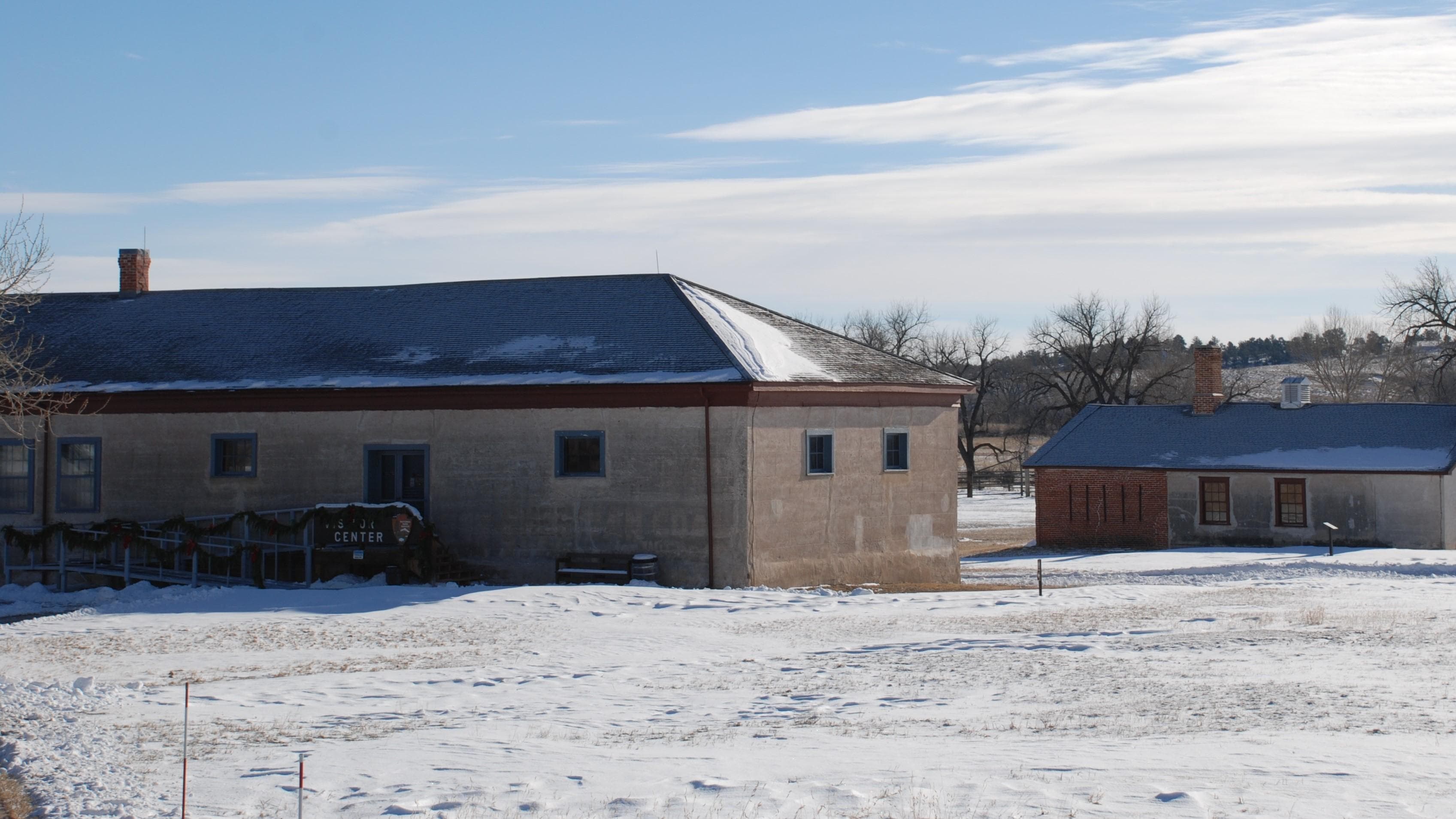 Visitor Center in Winter