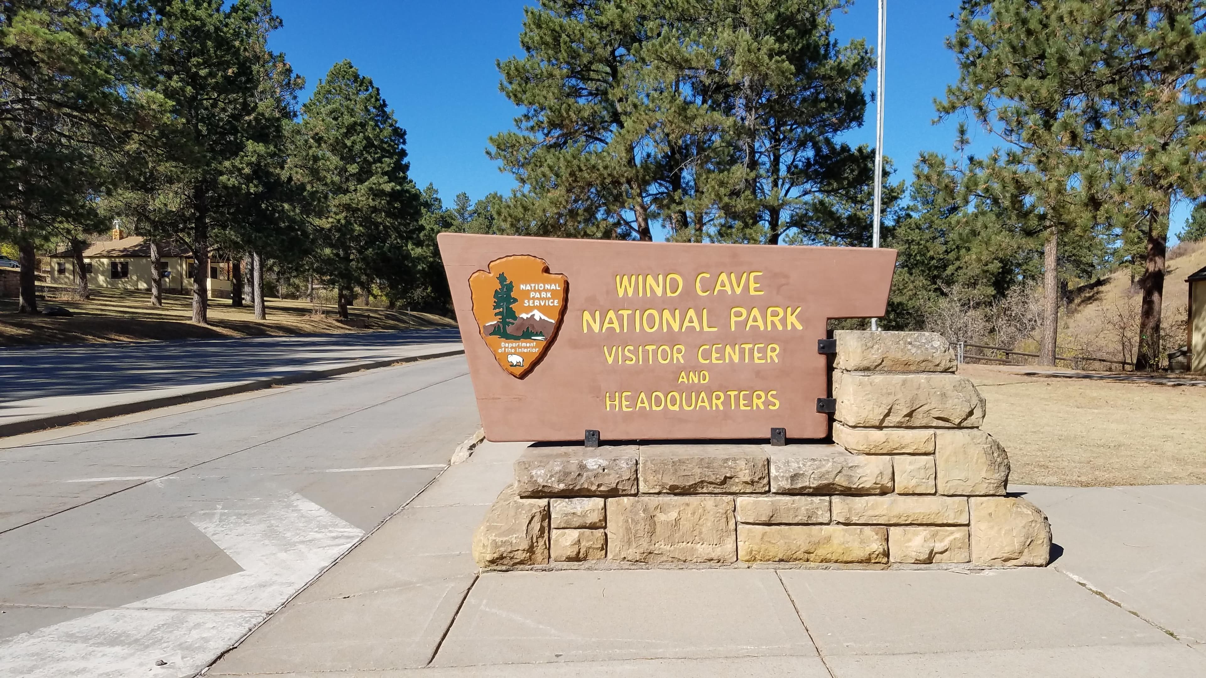 Visitor Center Sign