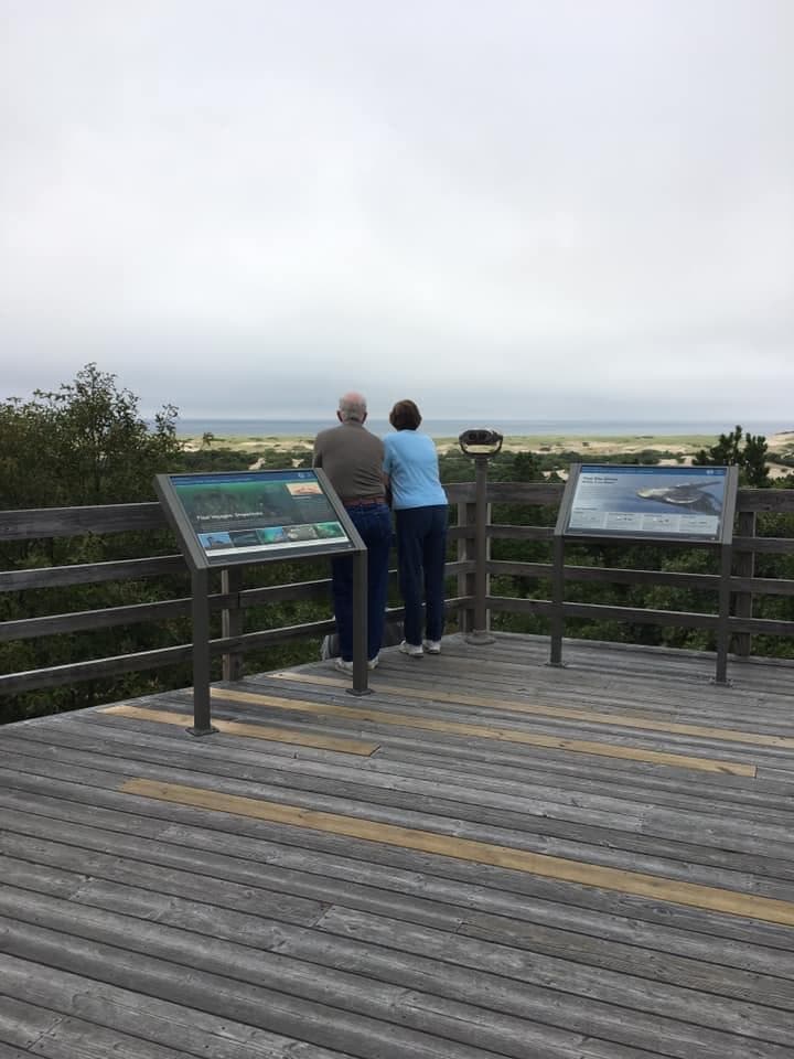 Observation deck at the Province Lands Visitor Center