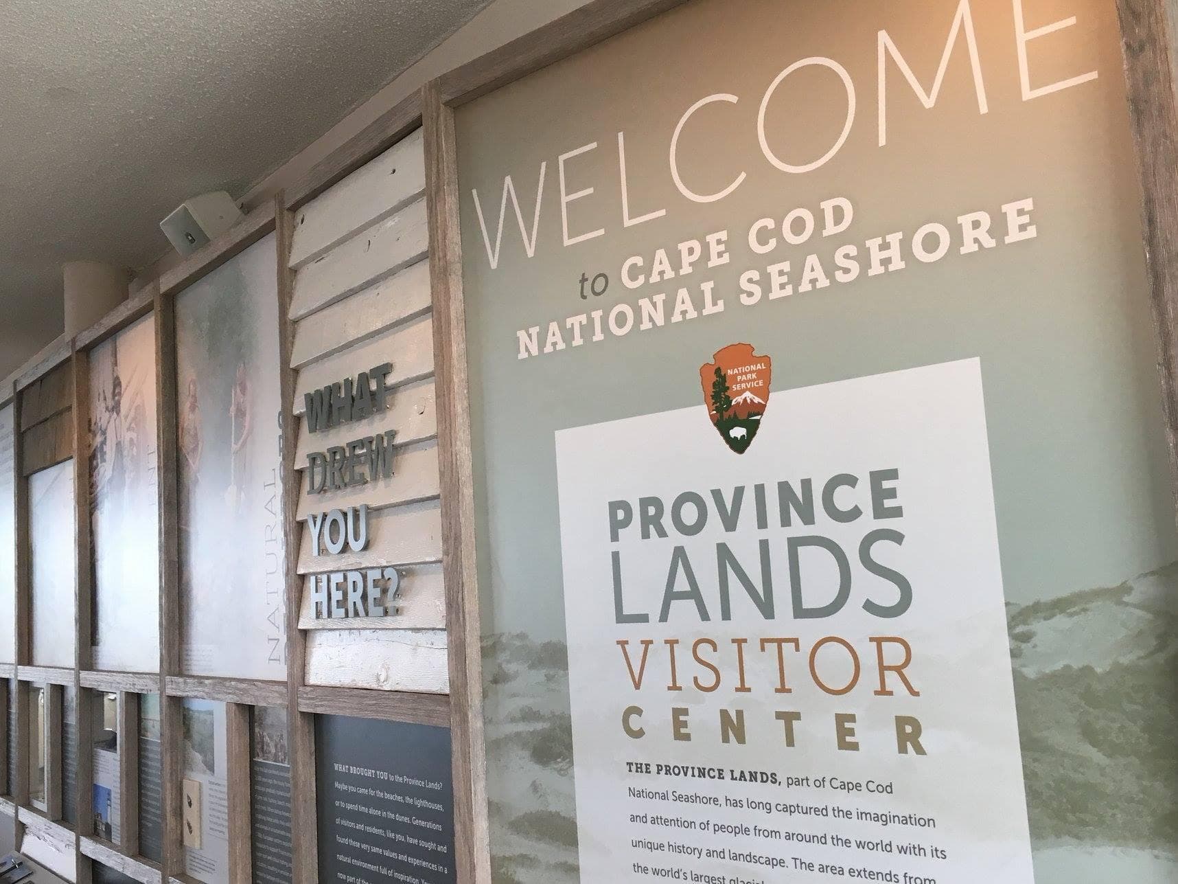 Exhibit at Province Lands Visitor Center