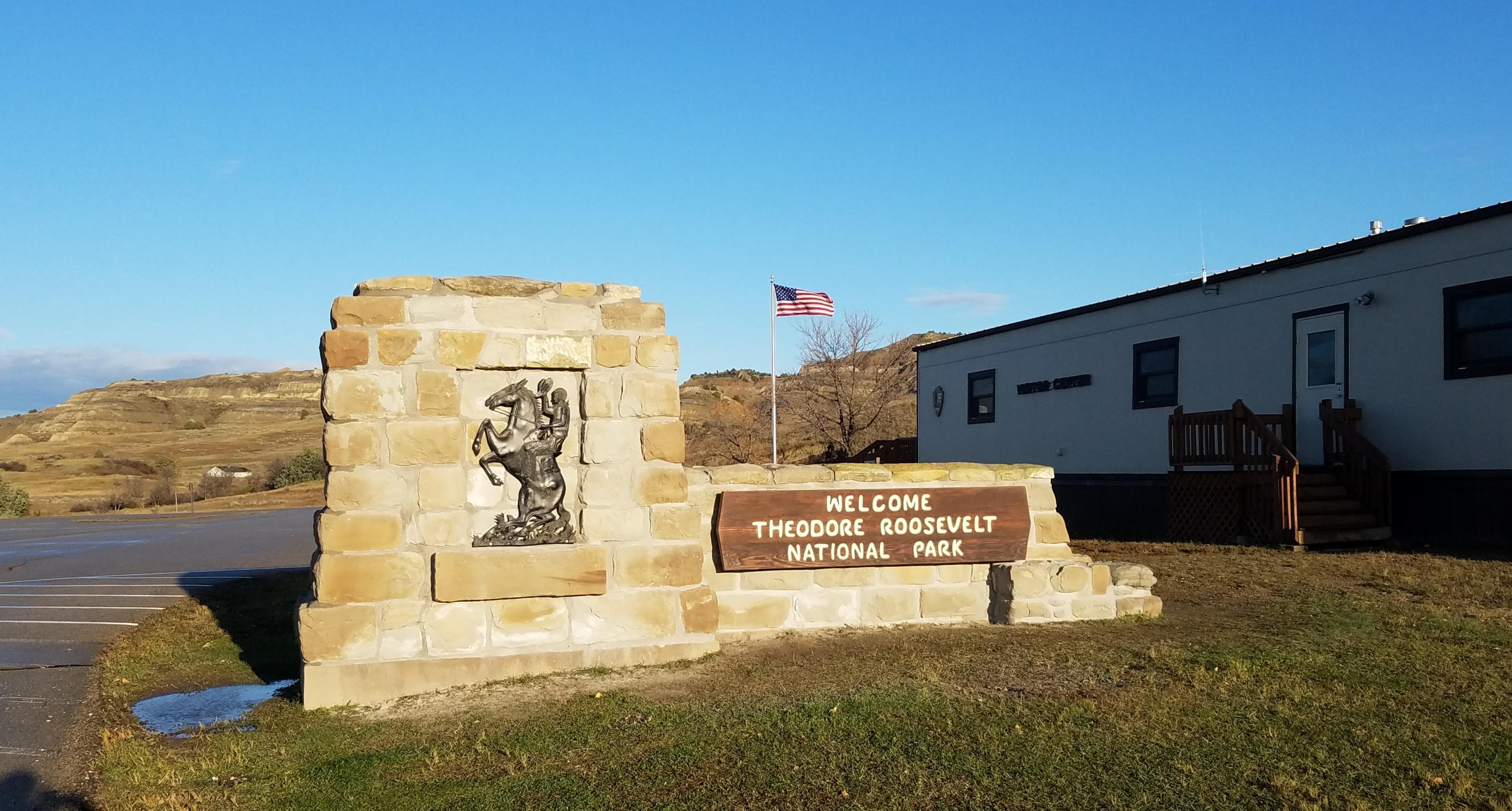 Park Sign at Entrance to North Unit