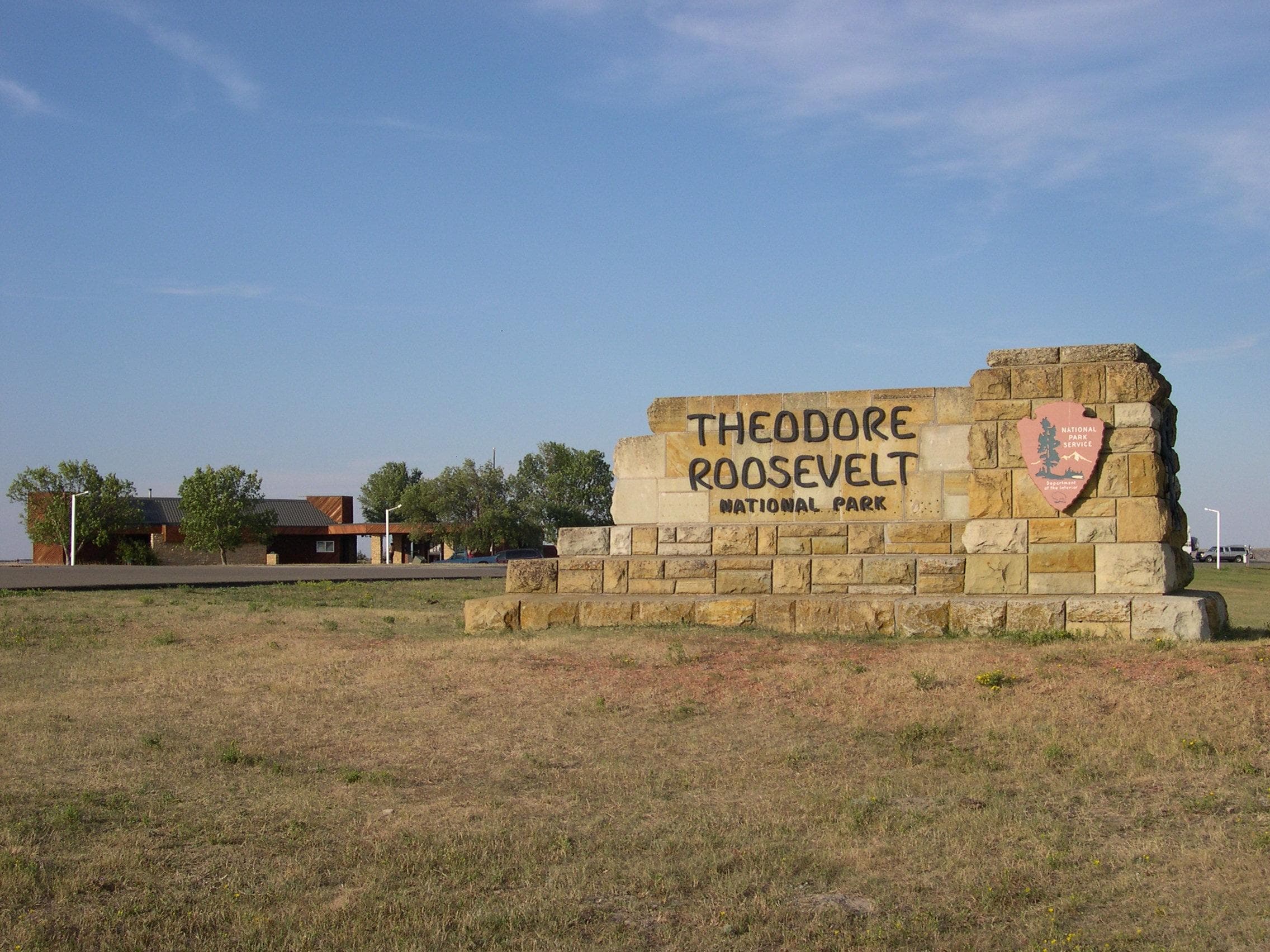 Park Sign at Entrance to Painted Canyon