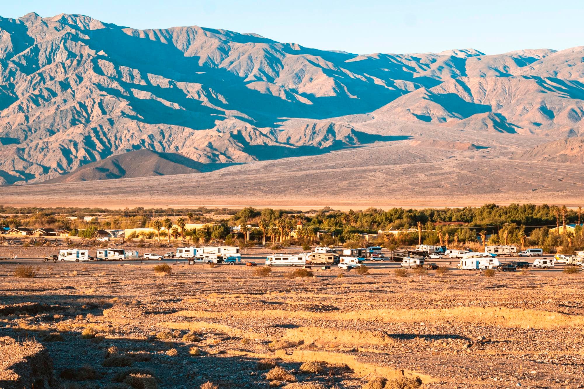 Sunset Campground Overview