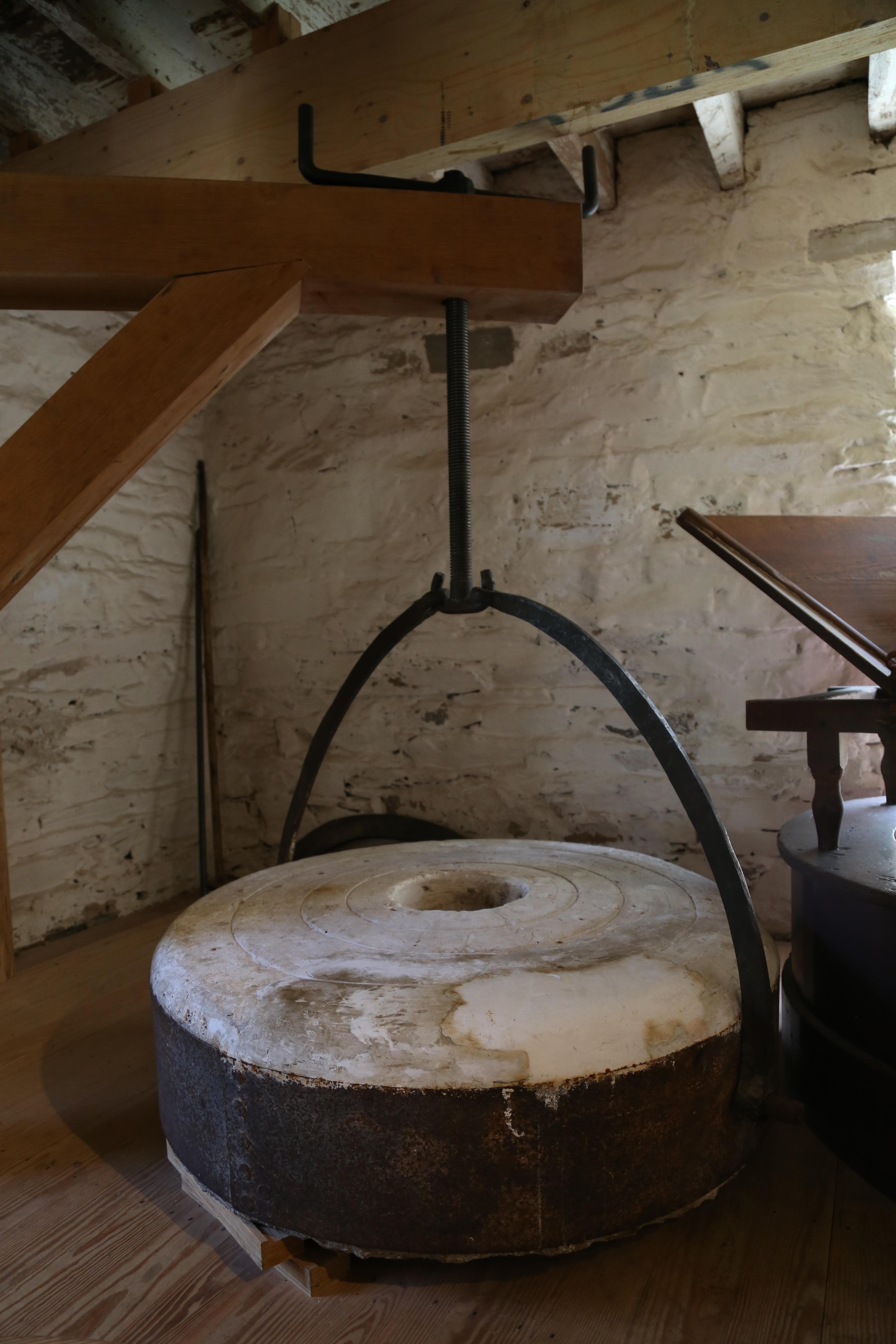 Mill Stones at Peirce Mill