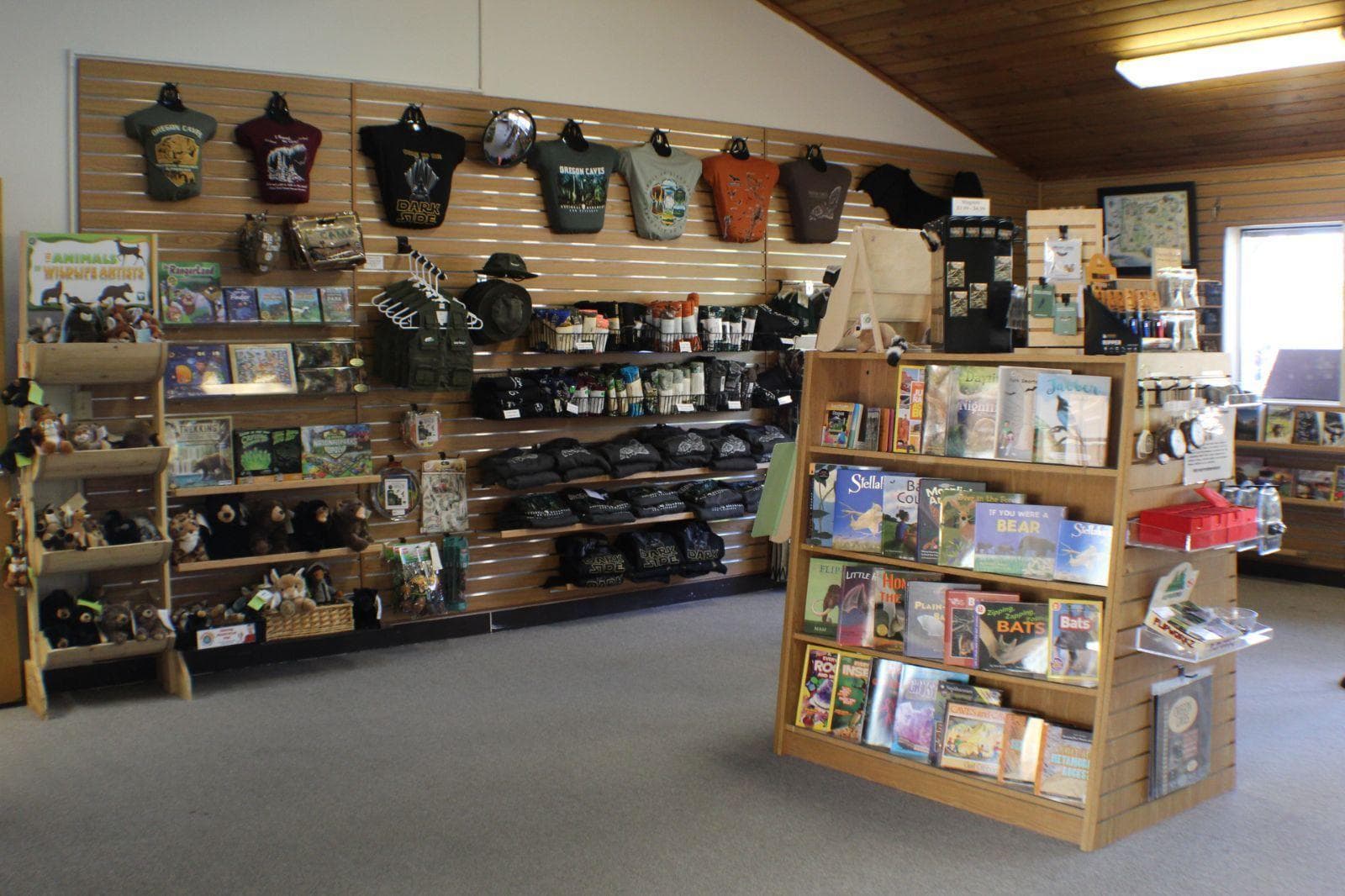 Bookstore in the Illinois Valley Visitor Center