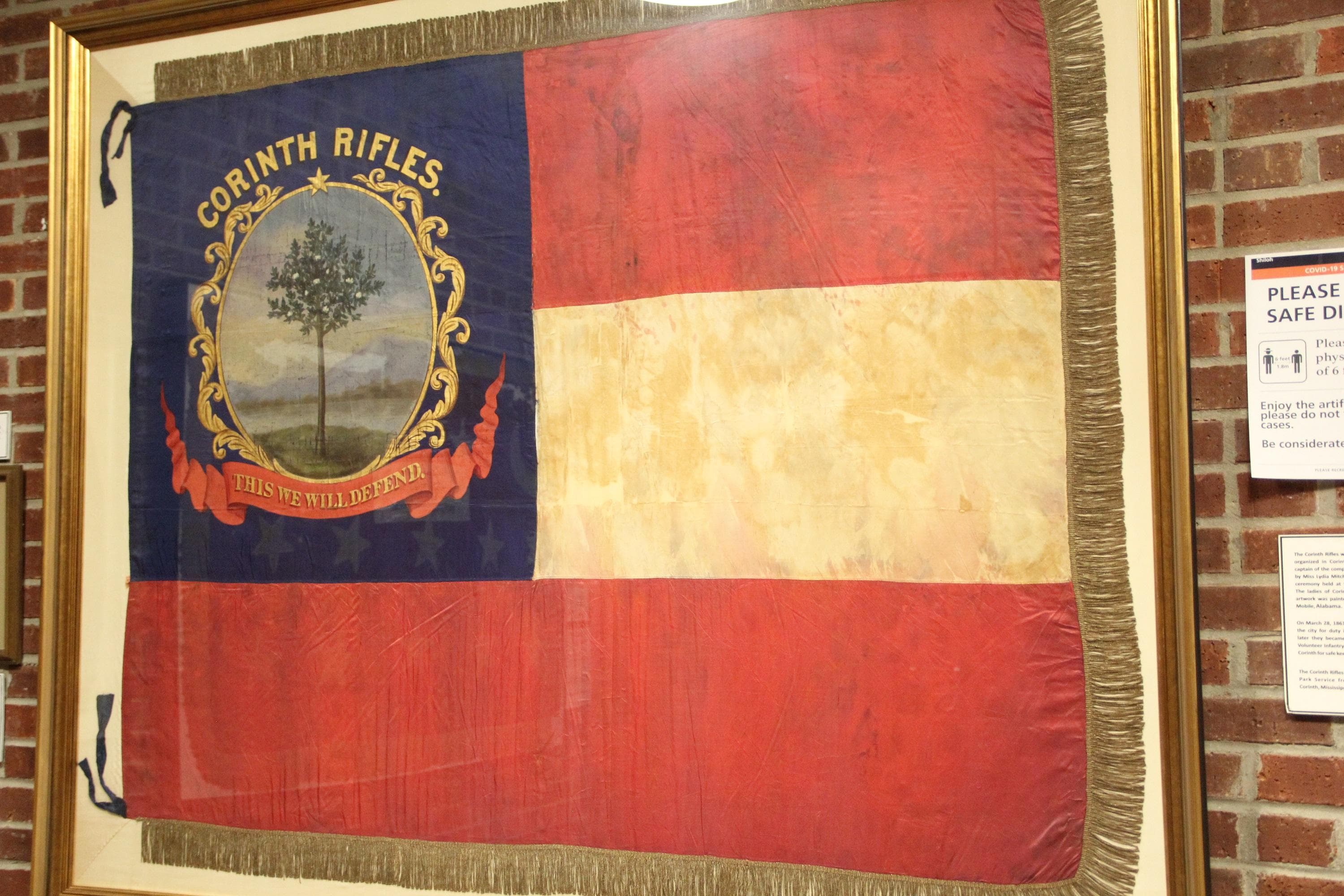 Regt. Flag of the Corinth Rifles