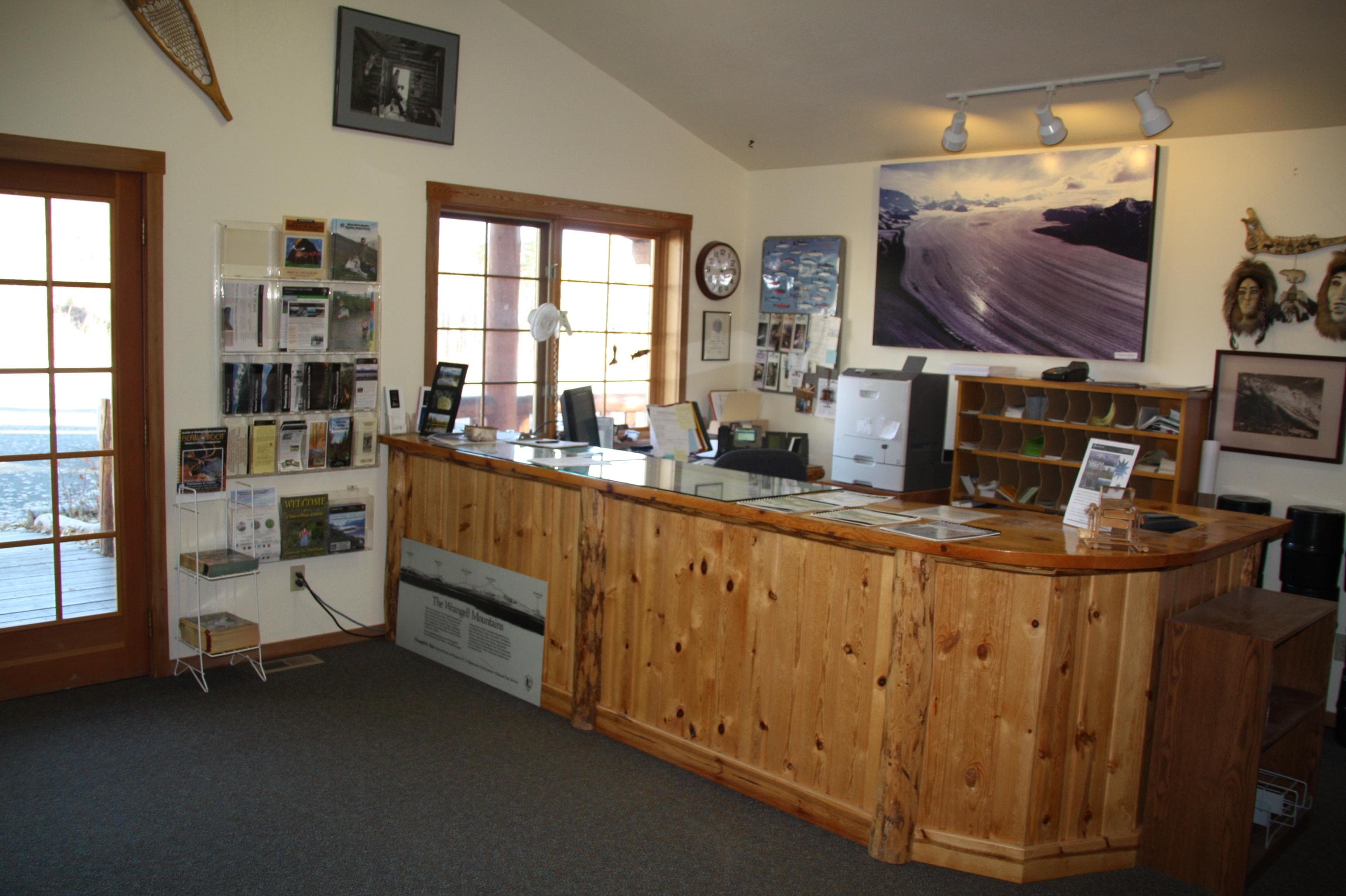 Slana Ranger Station inside