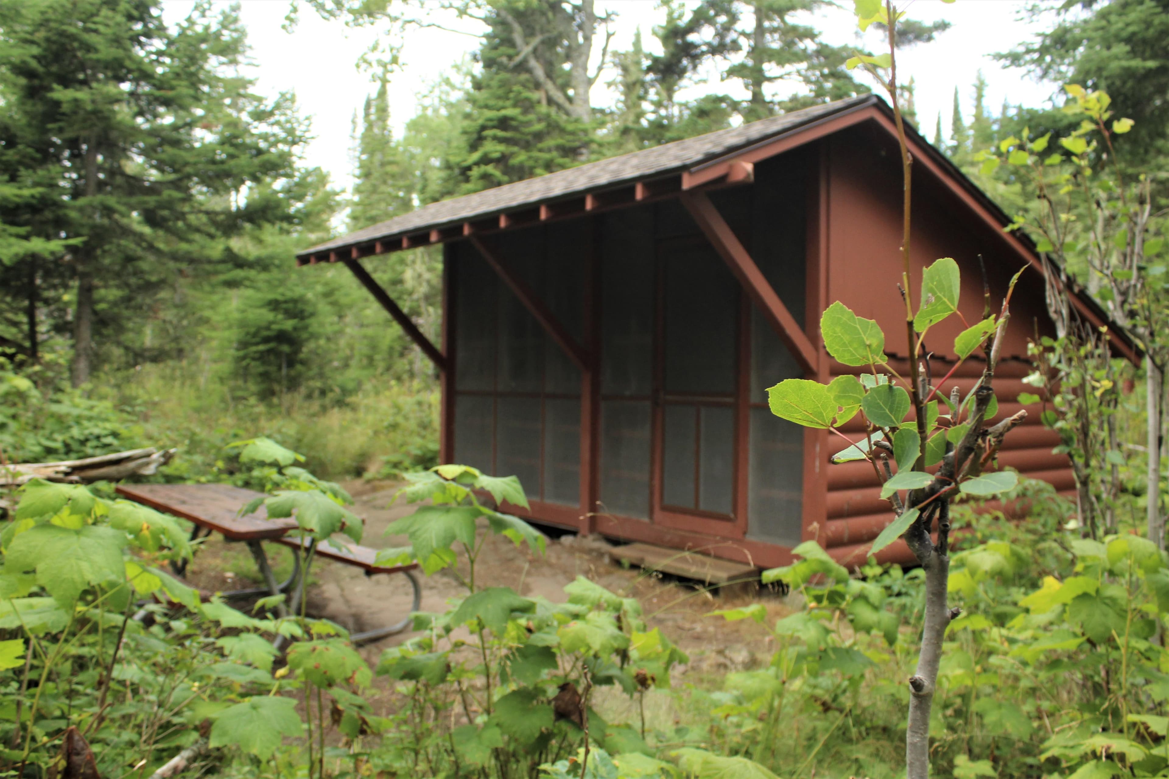 Rock Harbor Campground Shelter #3