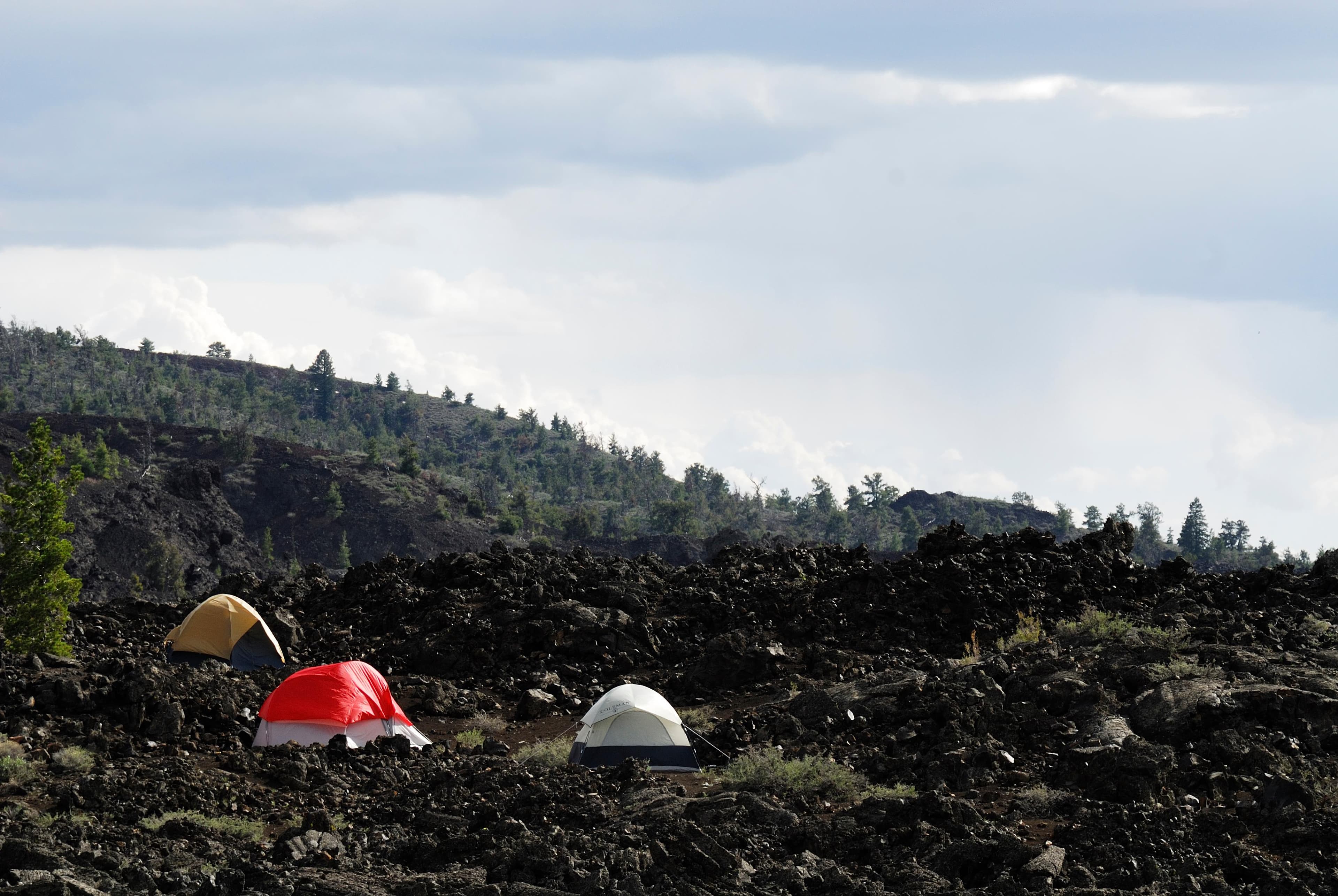 Tents at the Campground