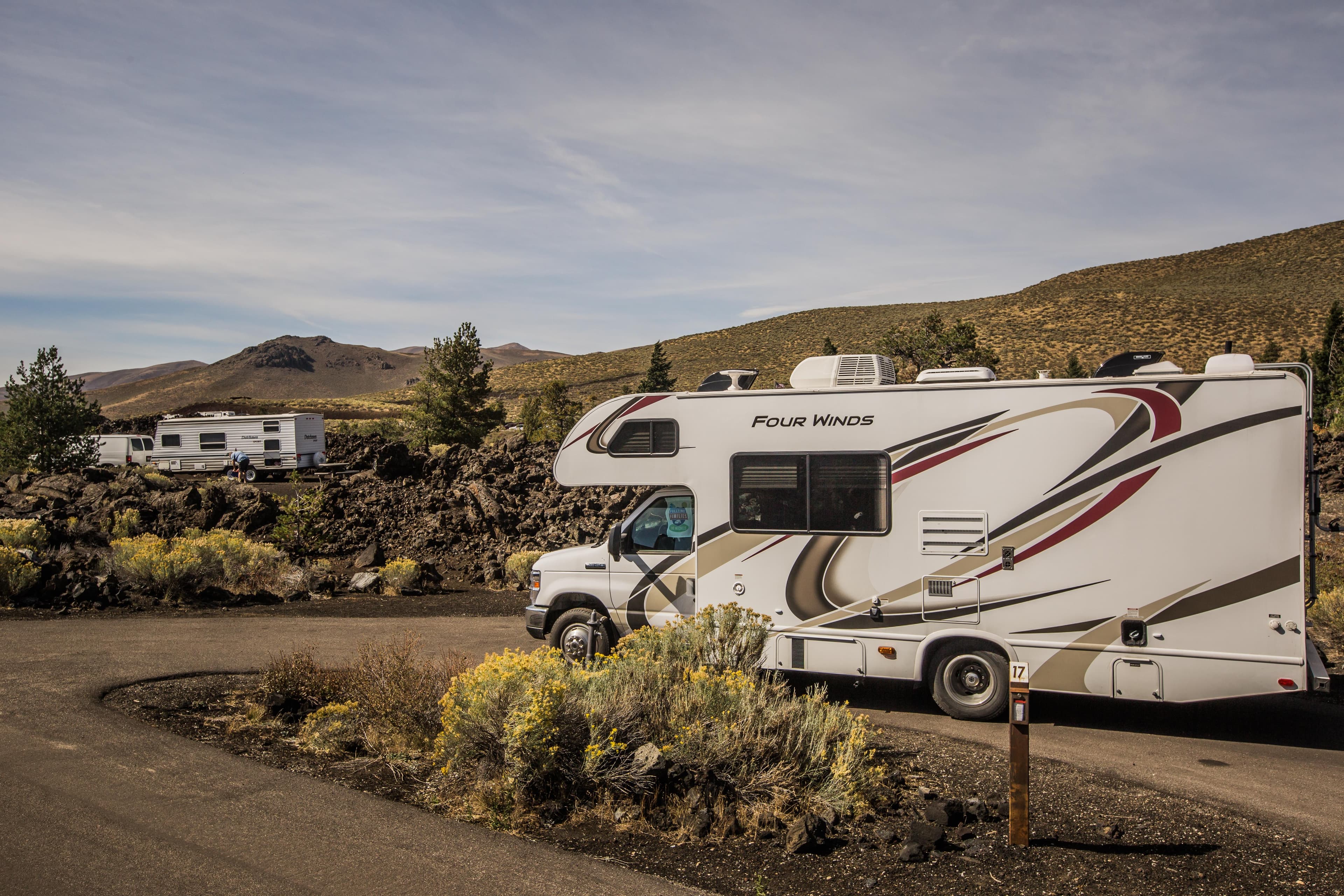 RV Camping at Lava Flow Campground