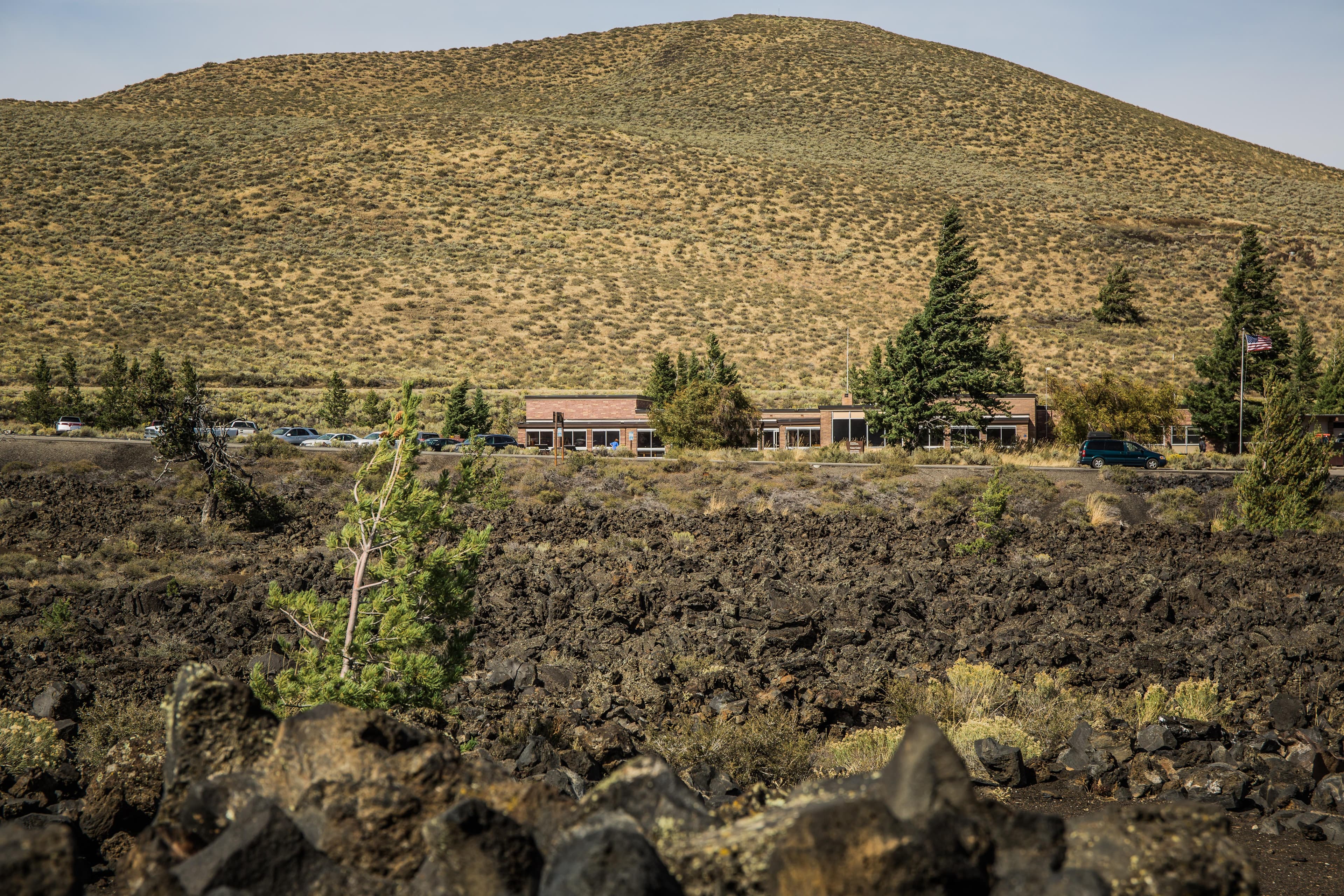 Sunset Cone and Visitor Center