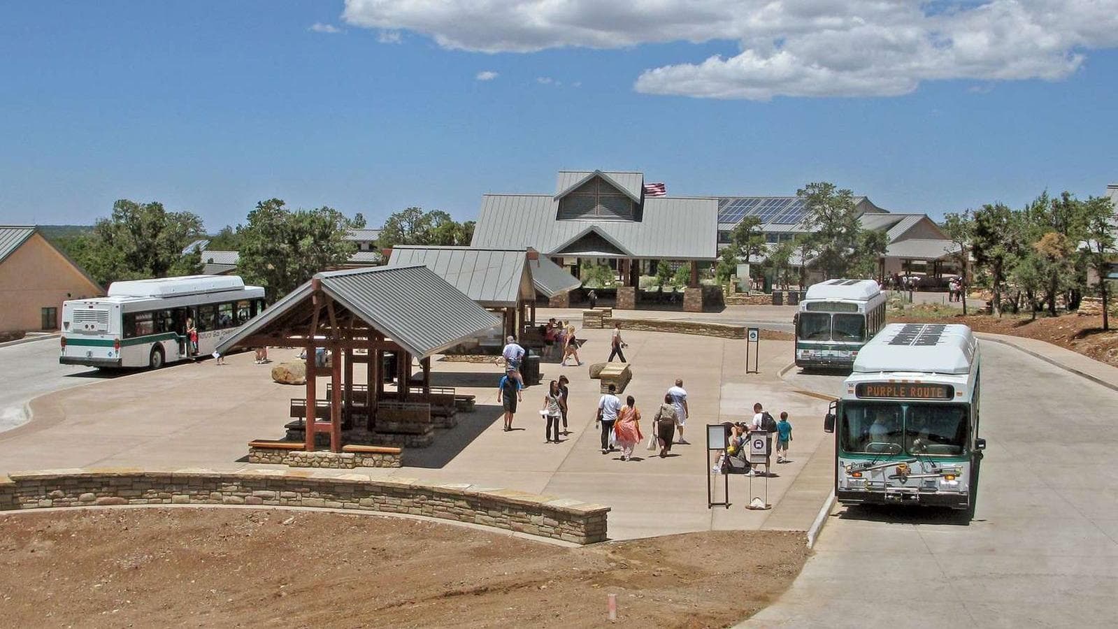 South Rim Visitor Center Plaza Shuttle Bus Terminal