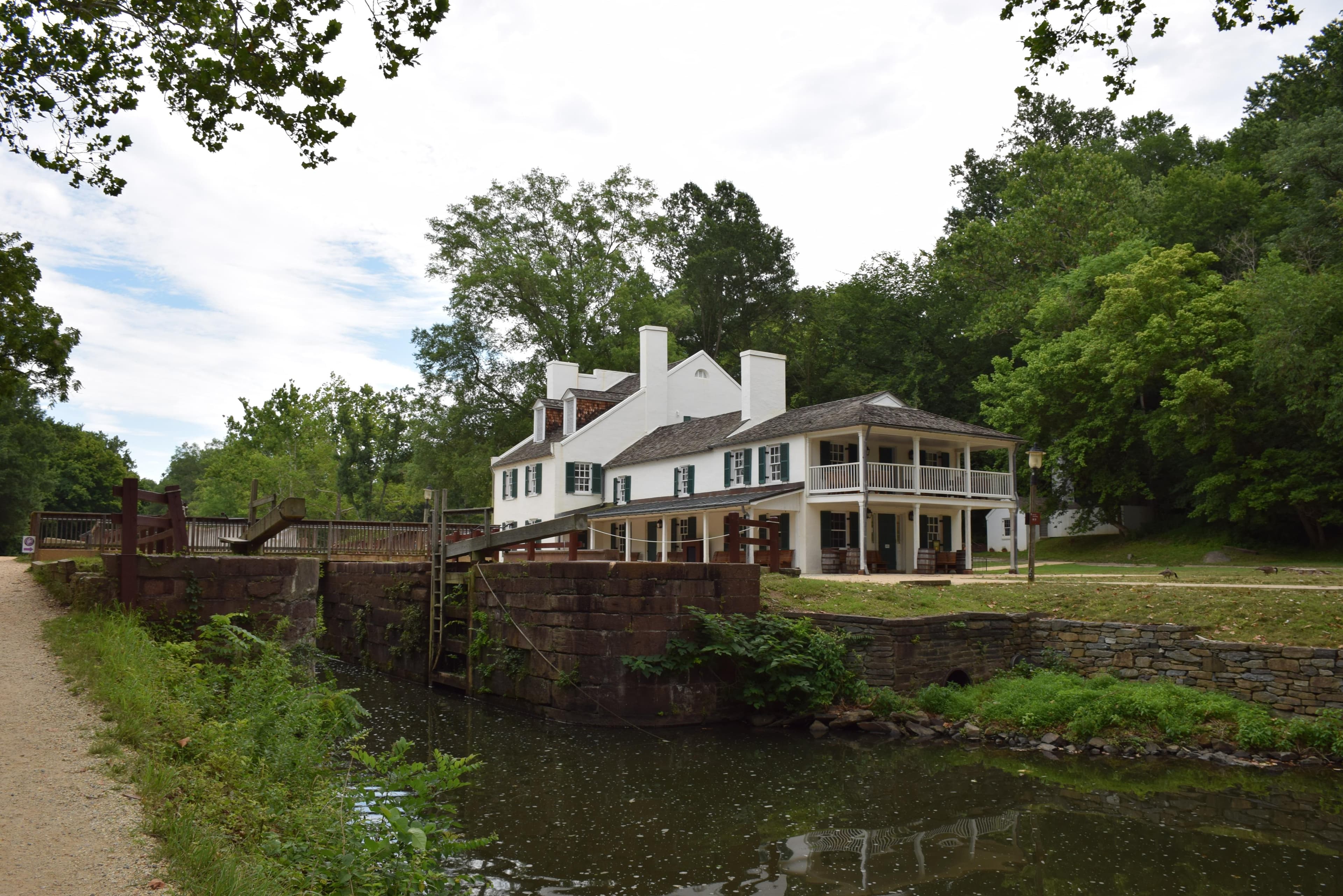 Visitor Center from the Towpath
