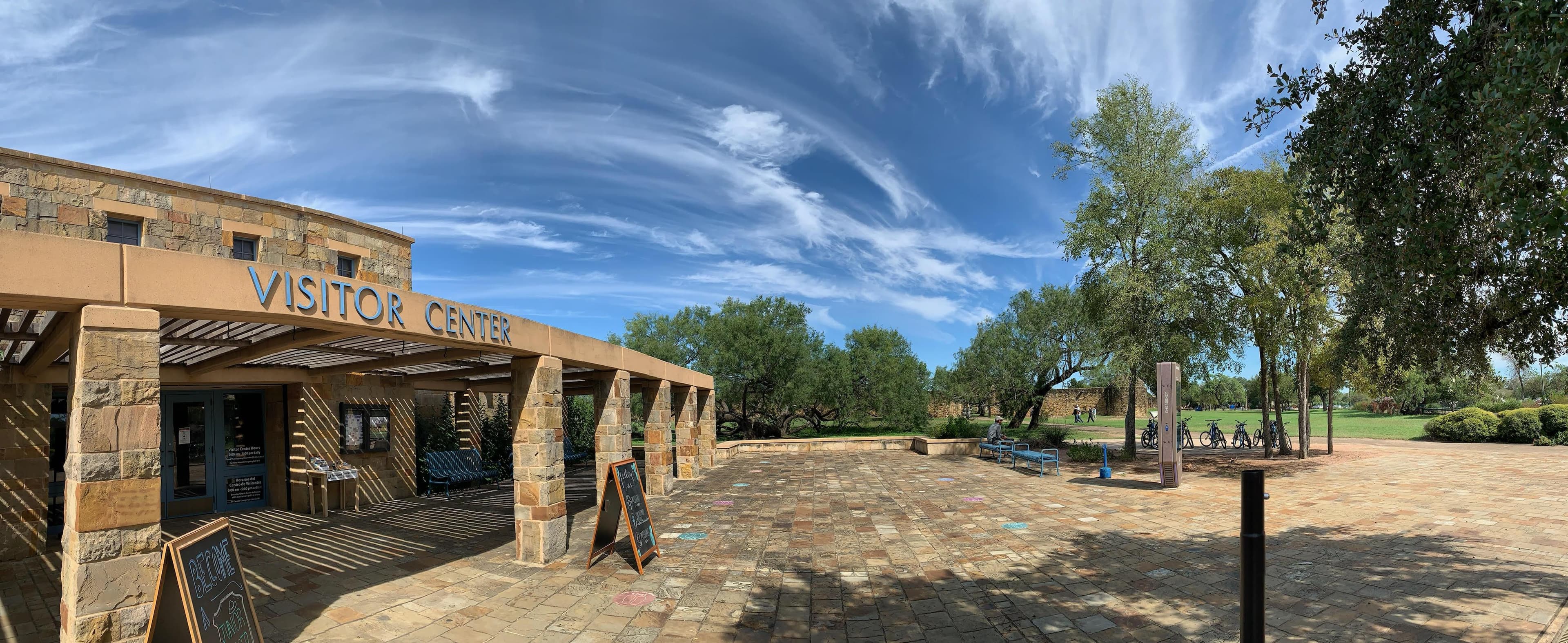 Visitor Center at Mission San José