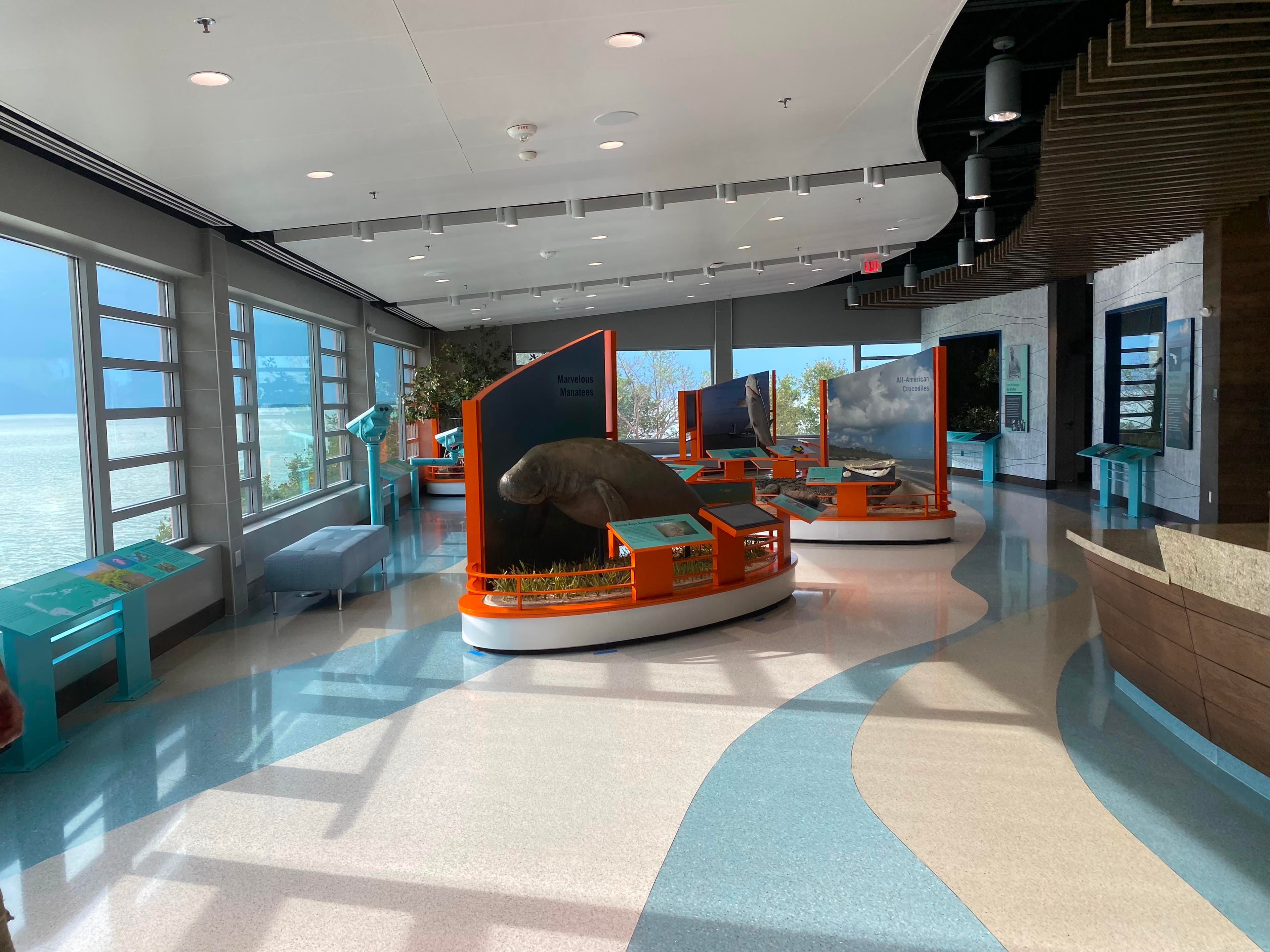 Guy Bradley Visitor Center Interior