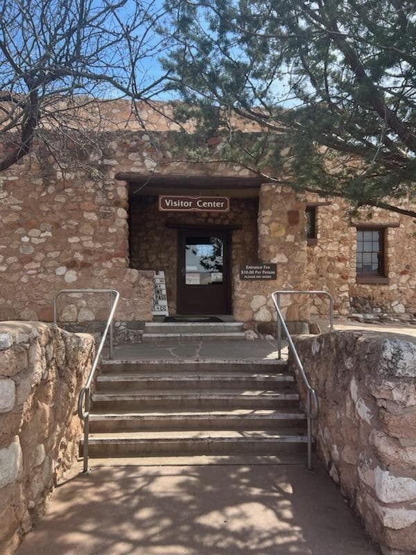 Tuzigoot Visitor Center Entrance