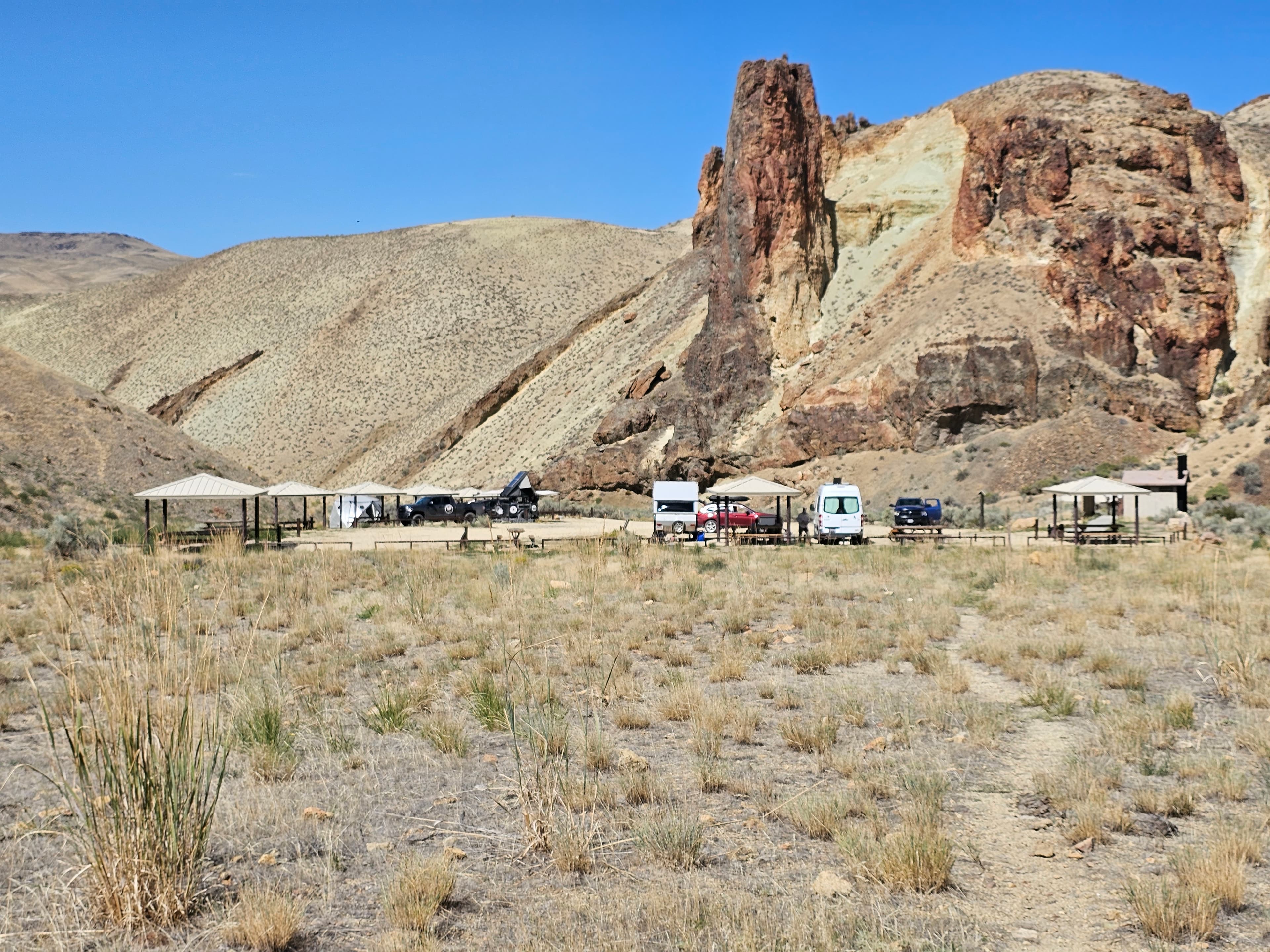 View of Slocum Creek Campground