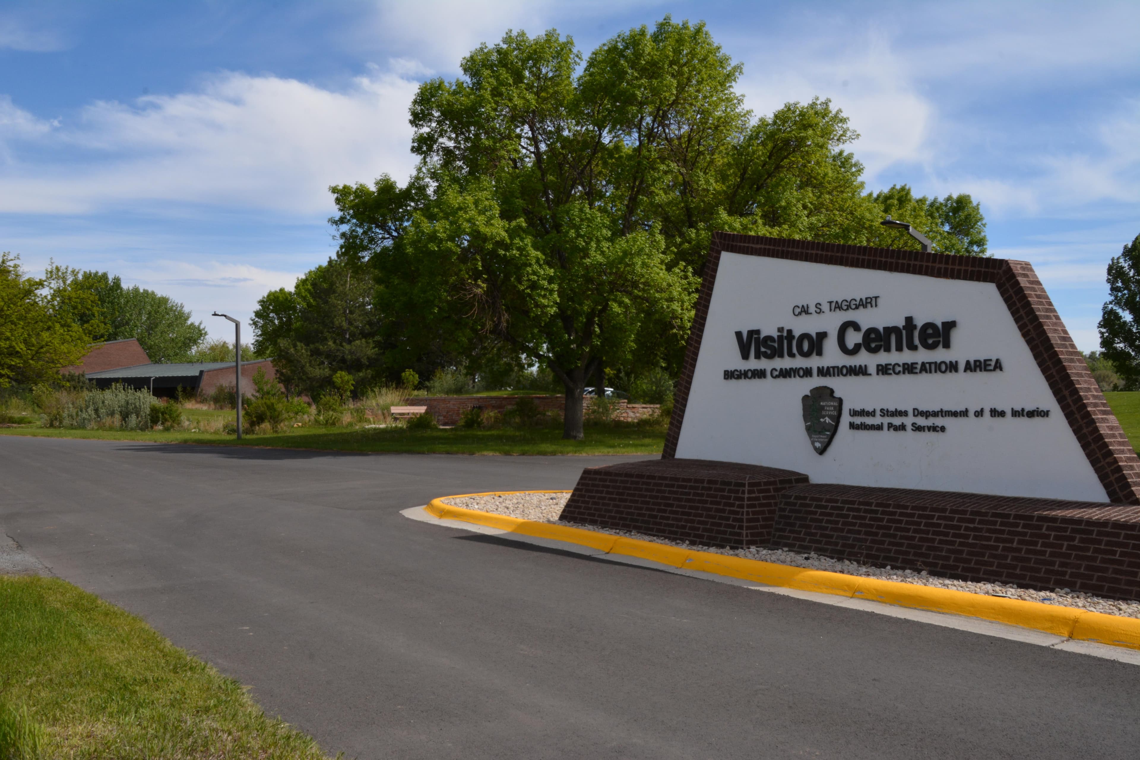 The Visitor Center From the Road