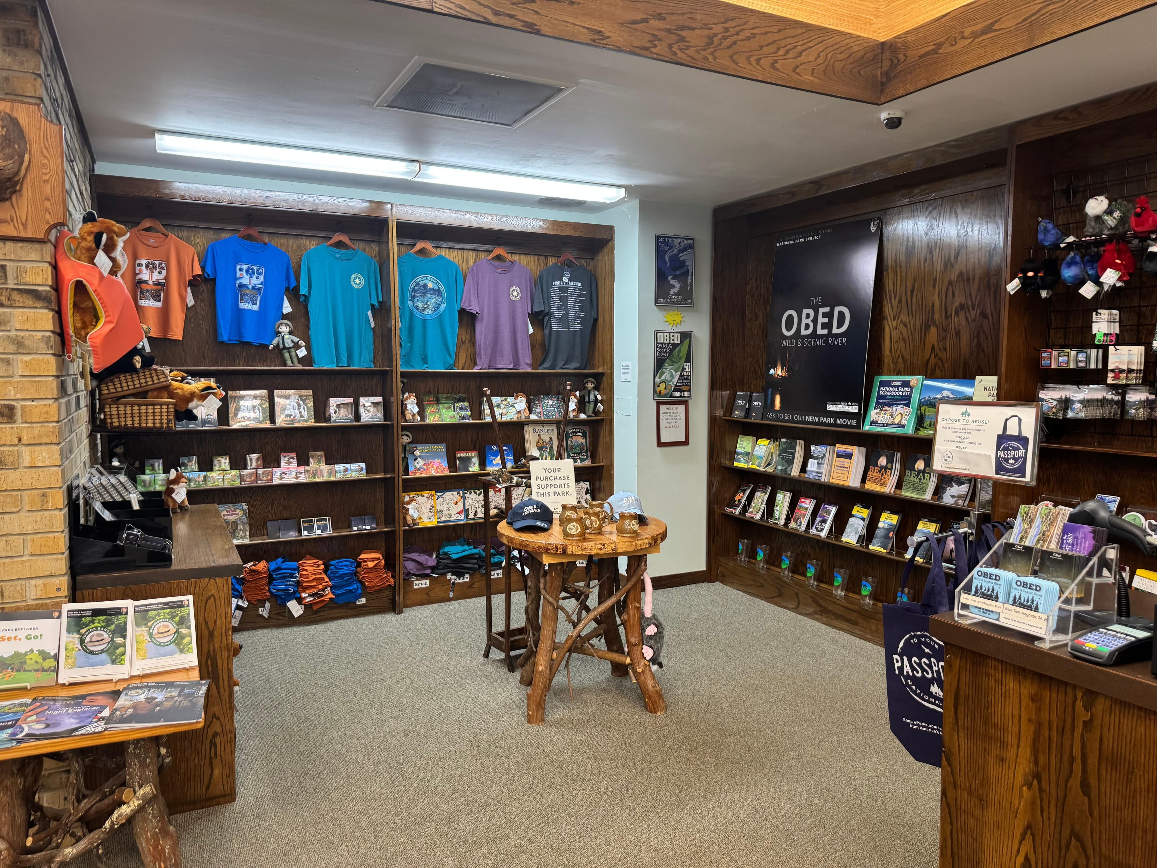 Obed Wild & Scenic River Visitor Center Gift Shop