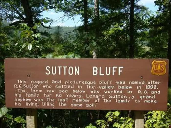SUTTON BLUFF RECREATION AREA