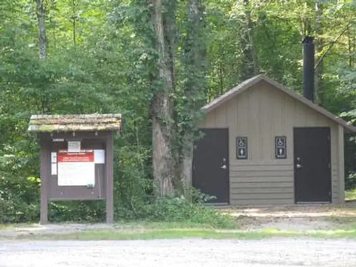 CATALOOCHEE GROUP CAMP comfort station