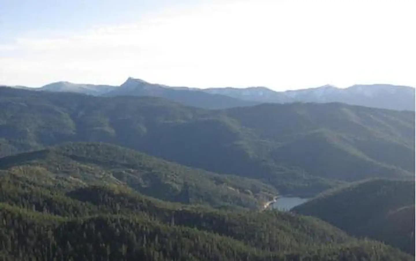 View of Acorn Woman Lake