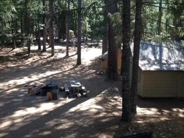 View of camping area
