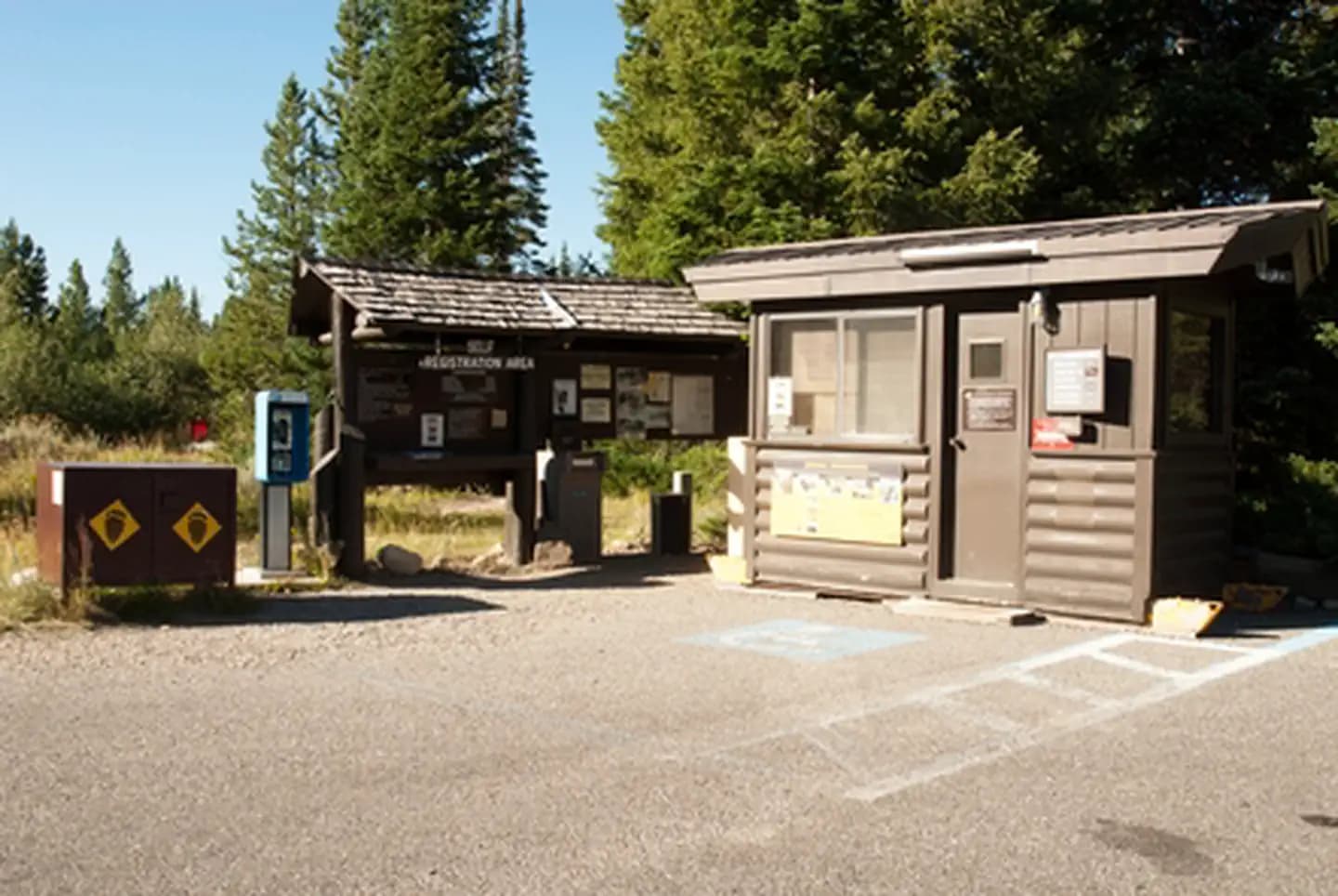 Jenny Lake Campground Kiosk