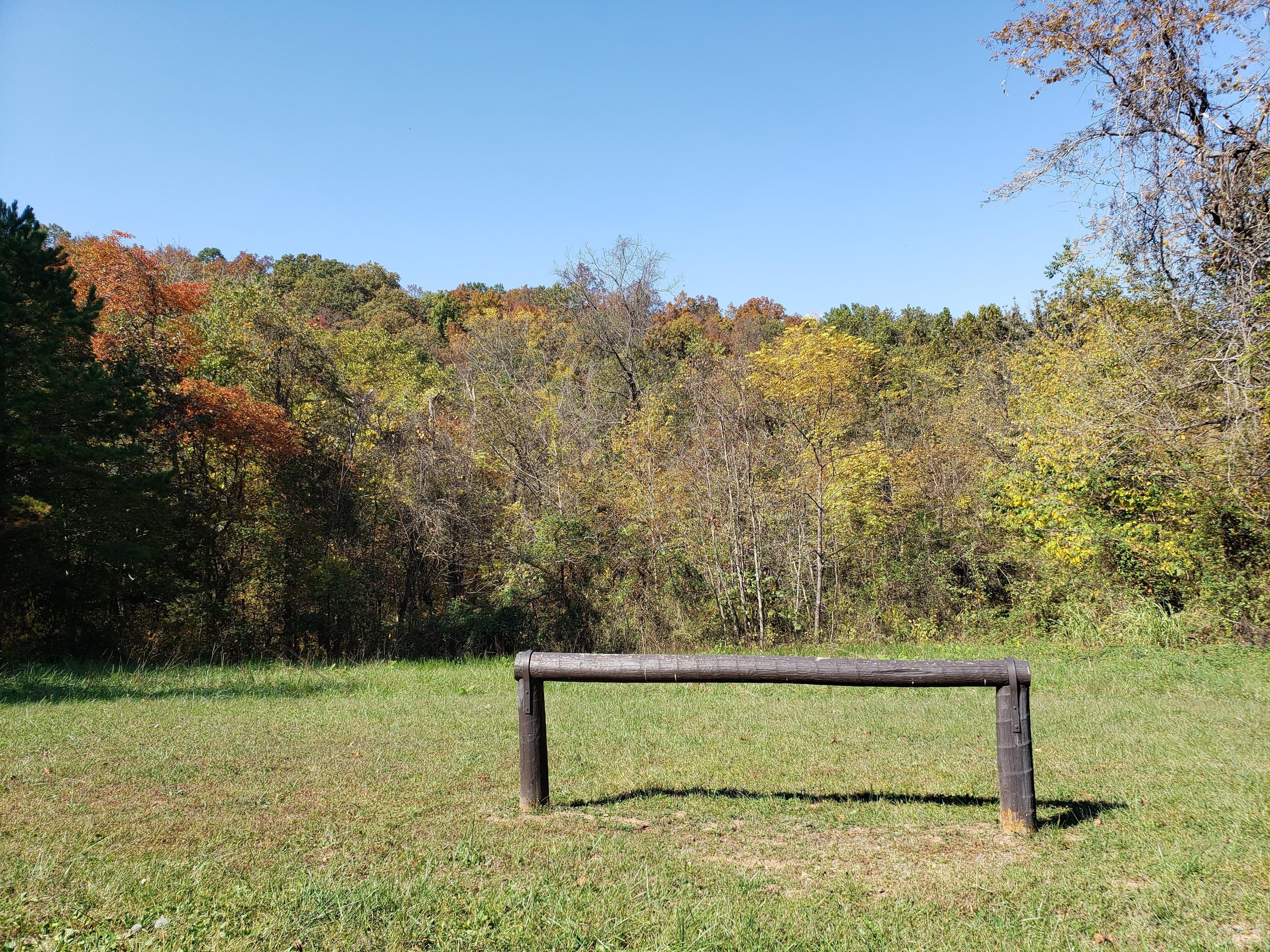 Shawnee Creek offers a horse staging area as part of OZAR horse trails.