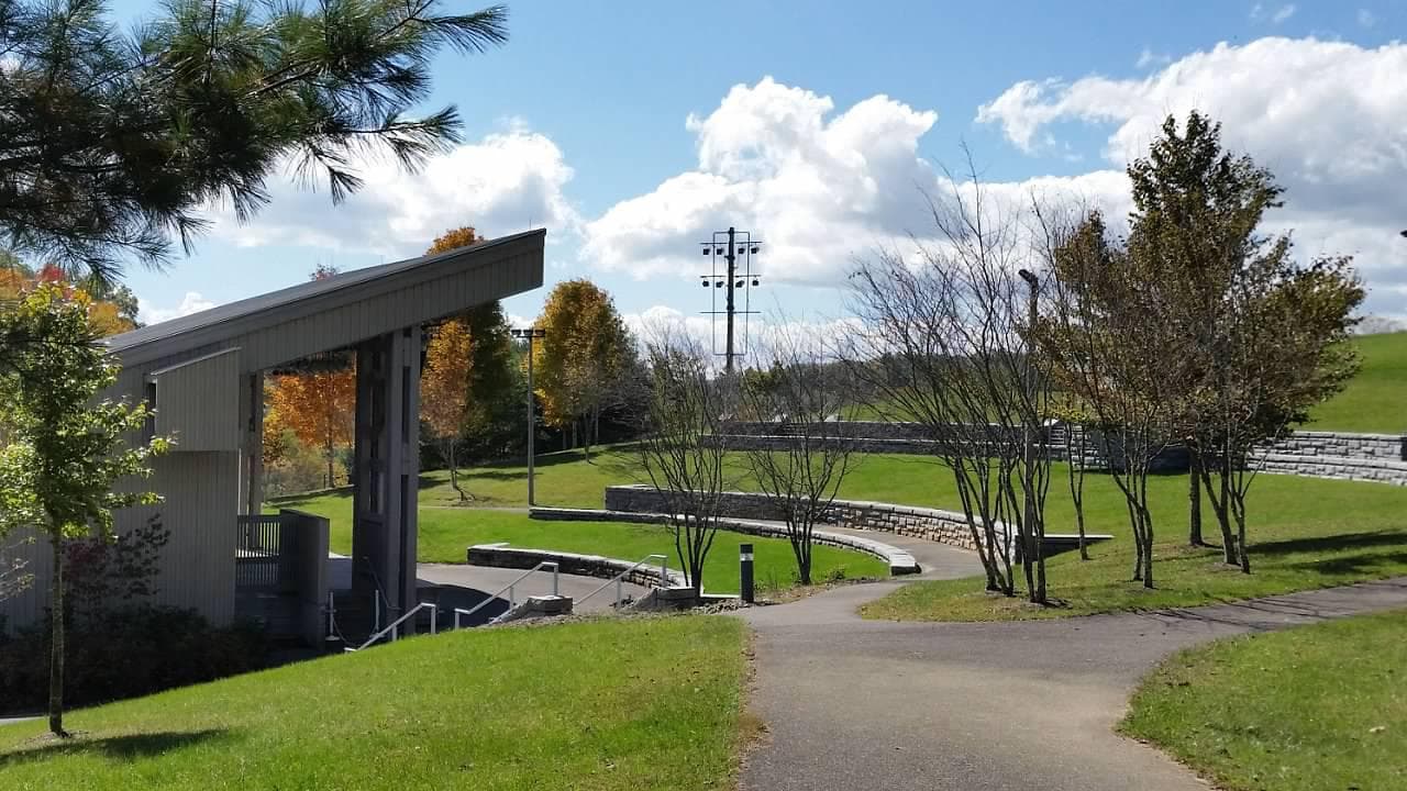 The Blue Ridge Music Center is a short drive from the Doughton Park Campground