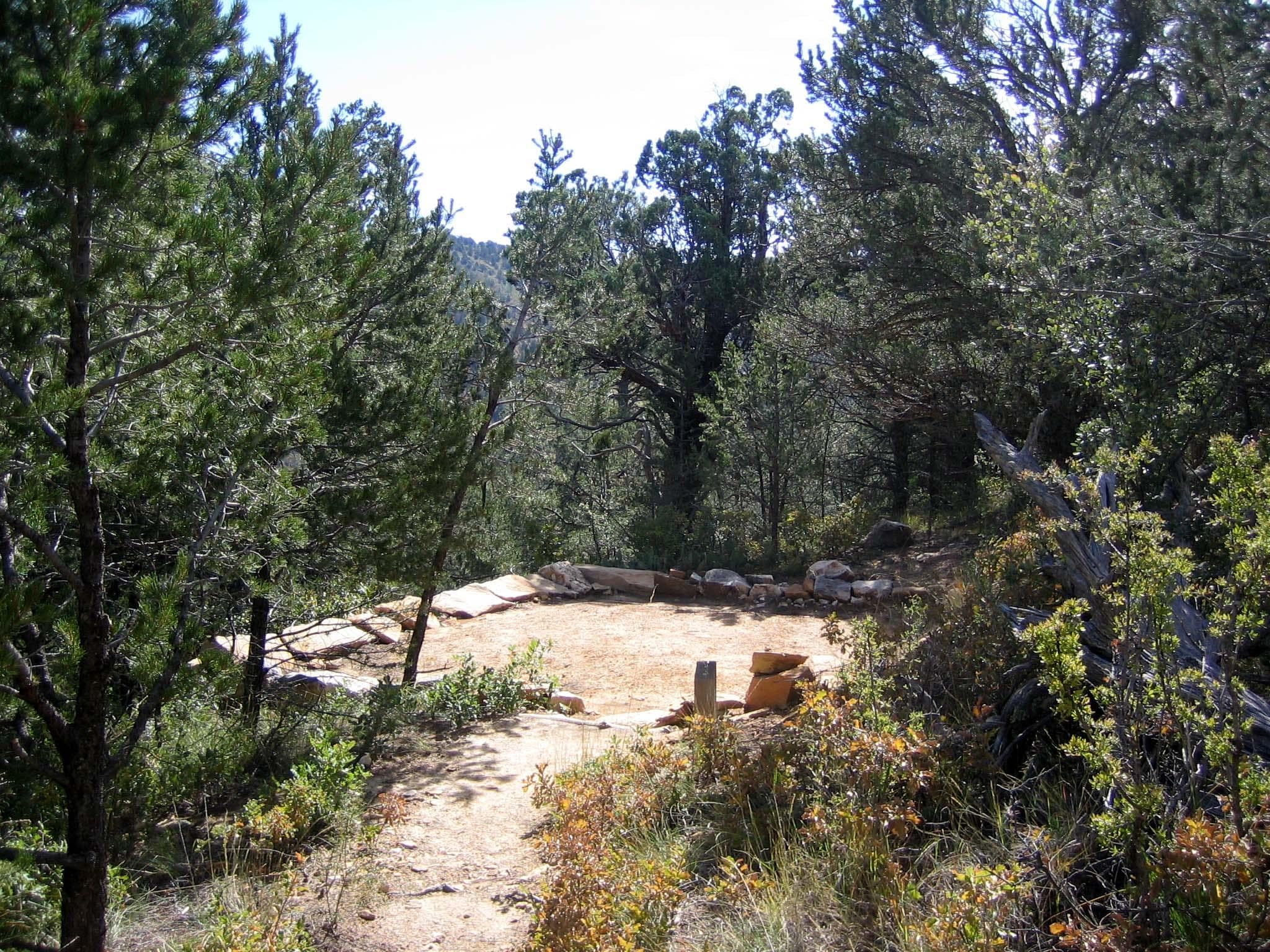 Mescalero campsite