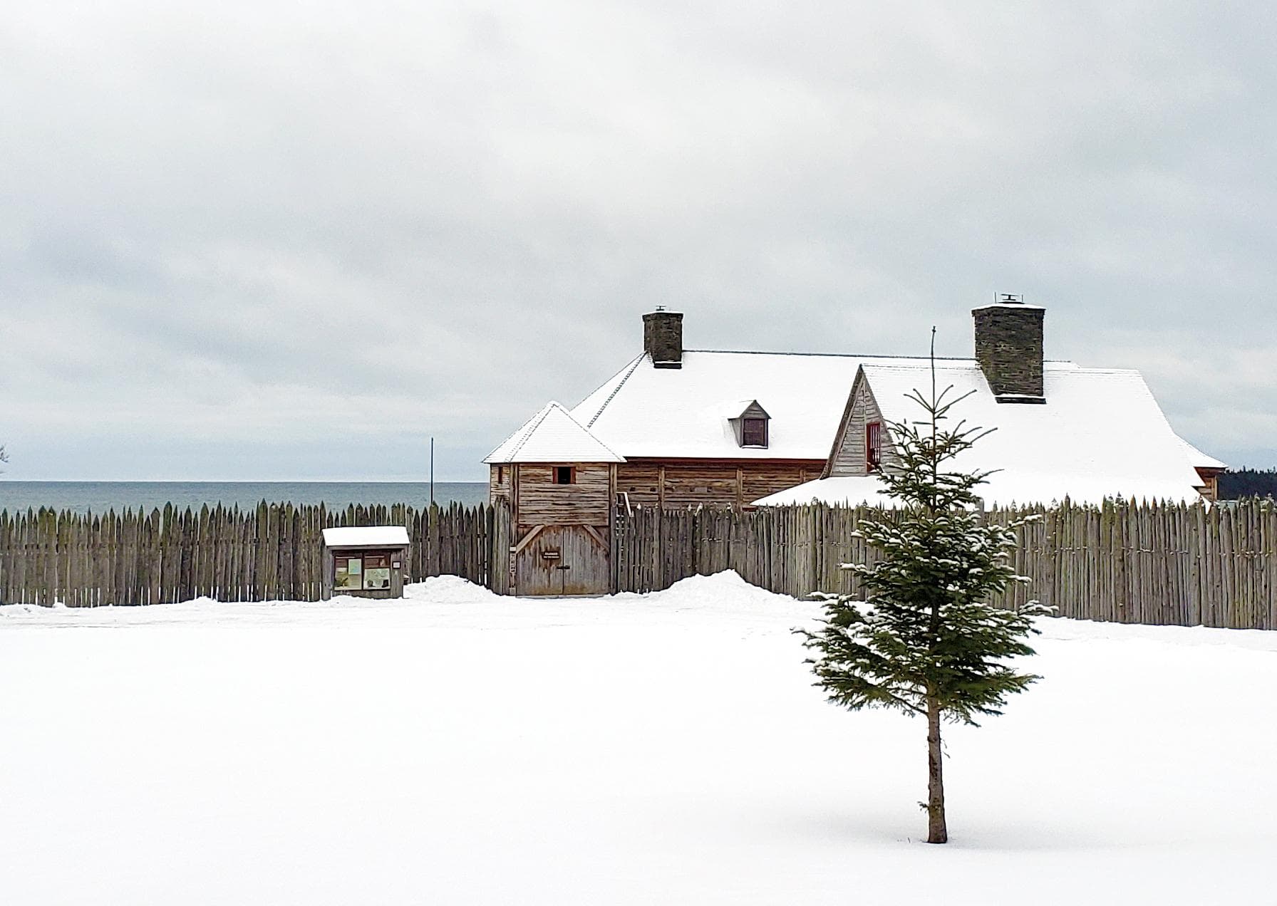 The Depot is closed in winter and the Heritage Center and trails are open.