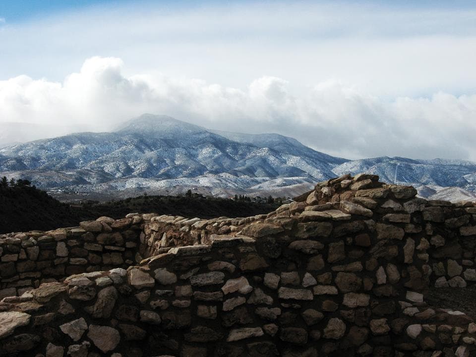 Tuzigoot was built on a low hilltop in the Verde Valley. The Verde River and Black Hills provided a variety of resource areas for the Sinagua.