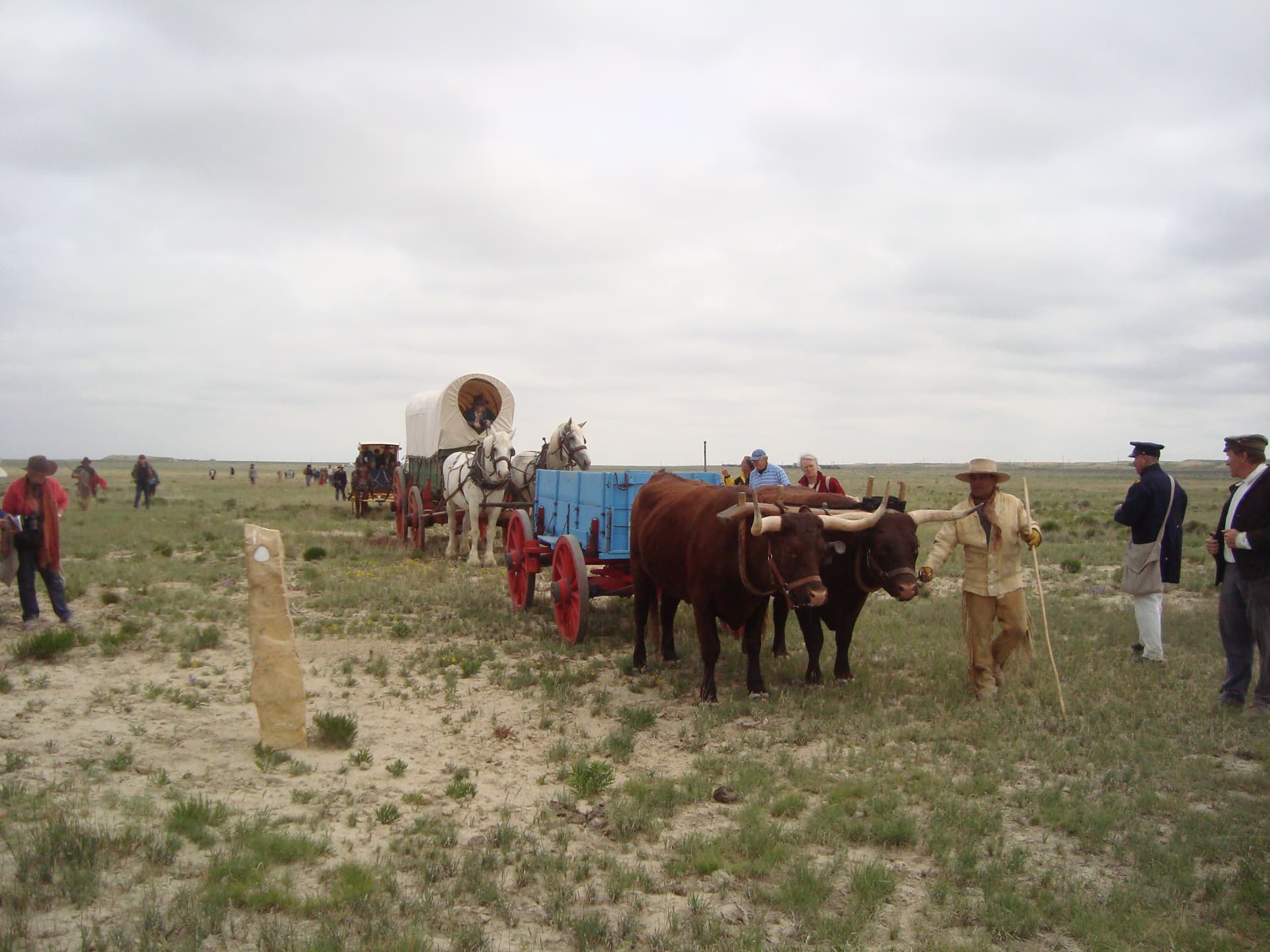 After spending weeks crossing hundreds of miles of lonely and desolate prairie, a trading post appeared: a welcome respite where travelers could repair their wagon and trade for coffee, sugar, blankets, and ammunition.