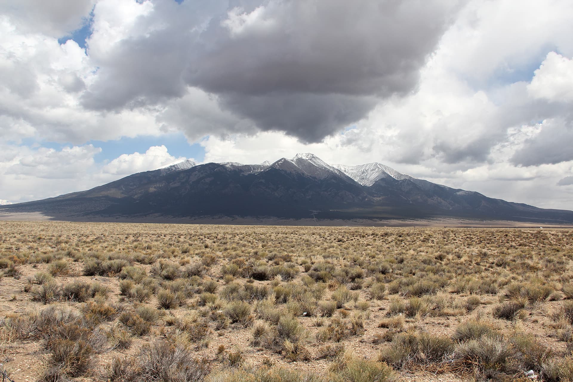 Sierra Blanca is a prominent mountain in the Sangre de Cristo Range along San Luis Valley on Highway 17. Locating landmarks were essential to traveling the Old Spanish Trail.
