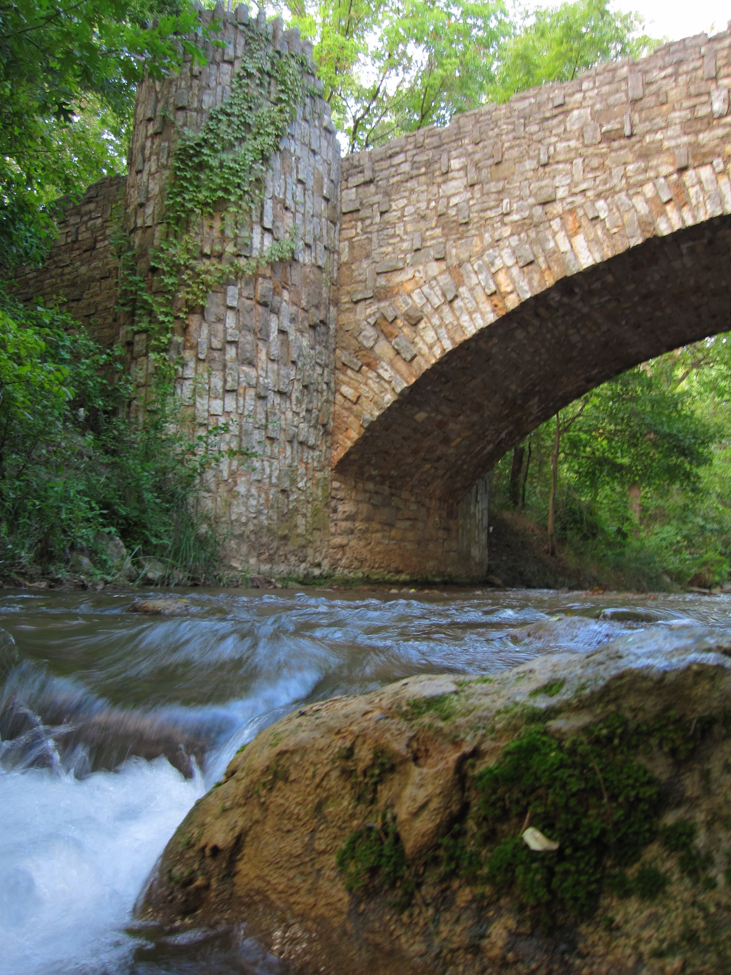 Lincoln Bridge stands out as one of the oldest park structures